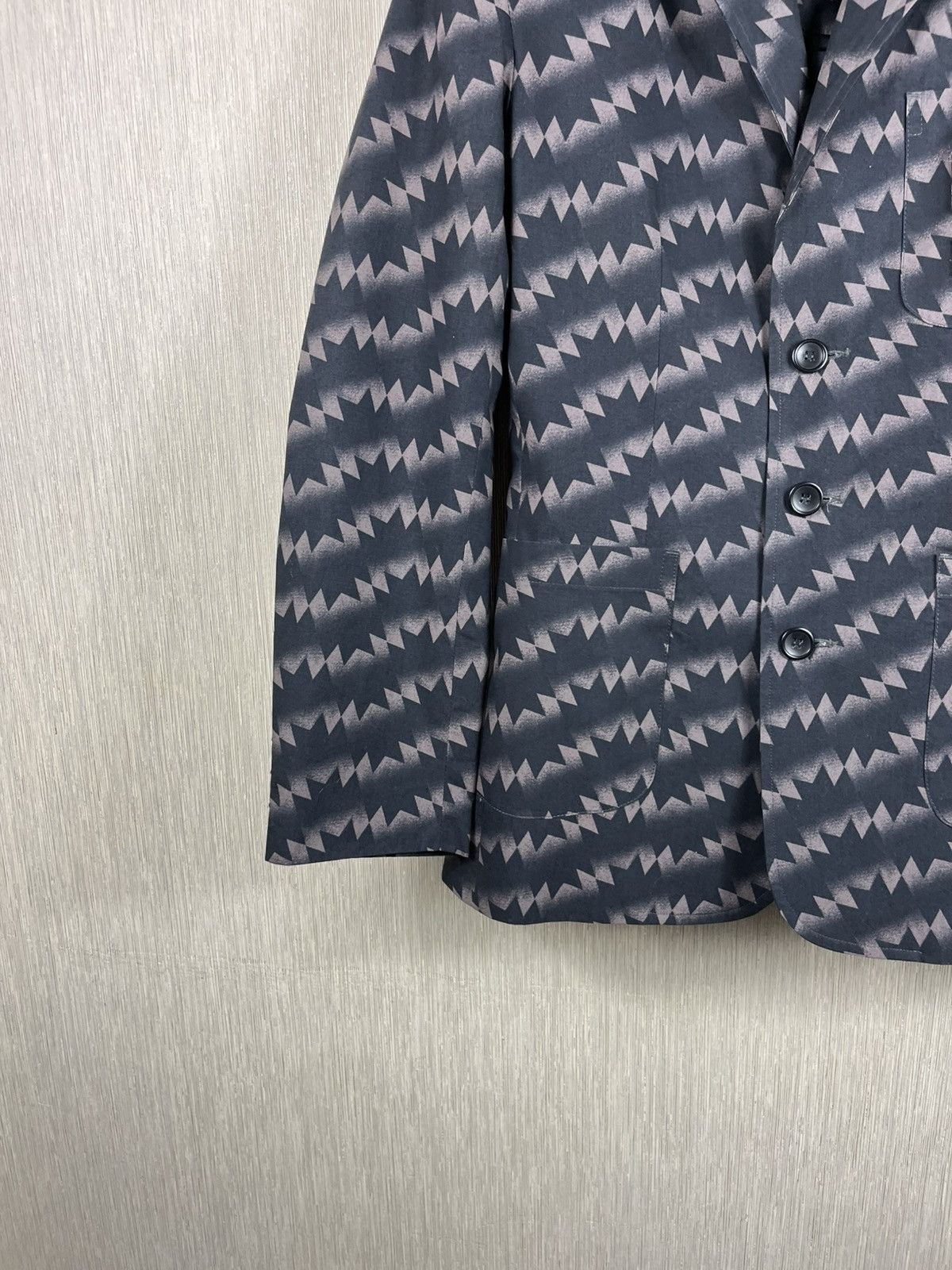 Adidas × Vintage Vintage Adidas blazer jacket y2k monogram sharp pin 9 logo Size US S / EU 44-46 / 1 - 7 Thumbnail