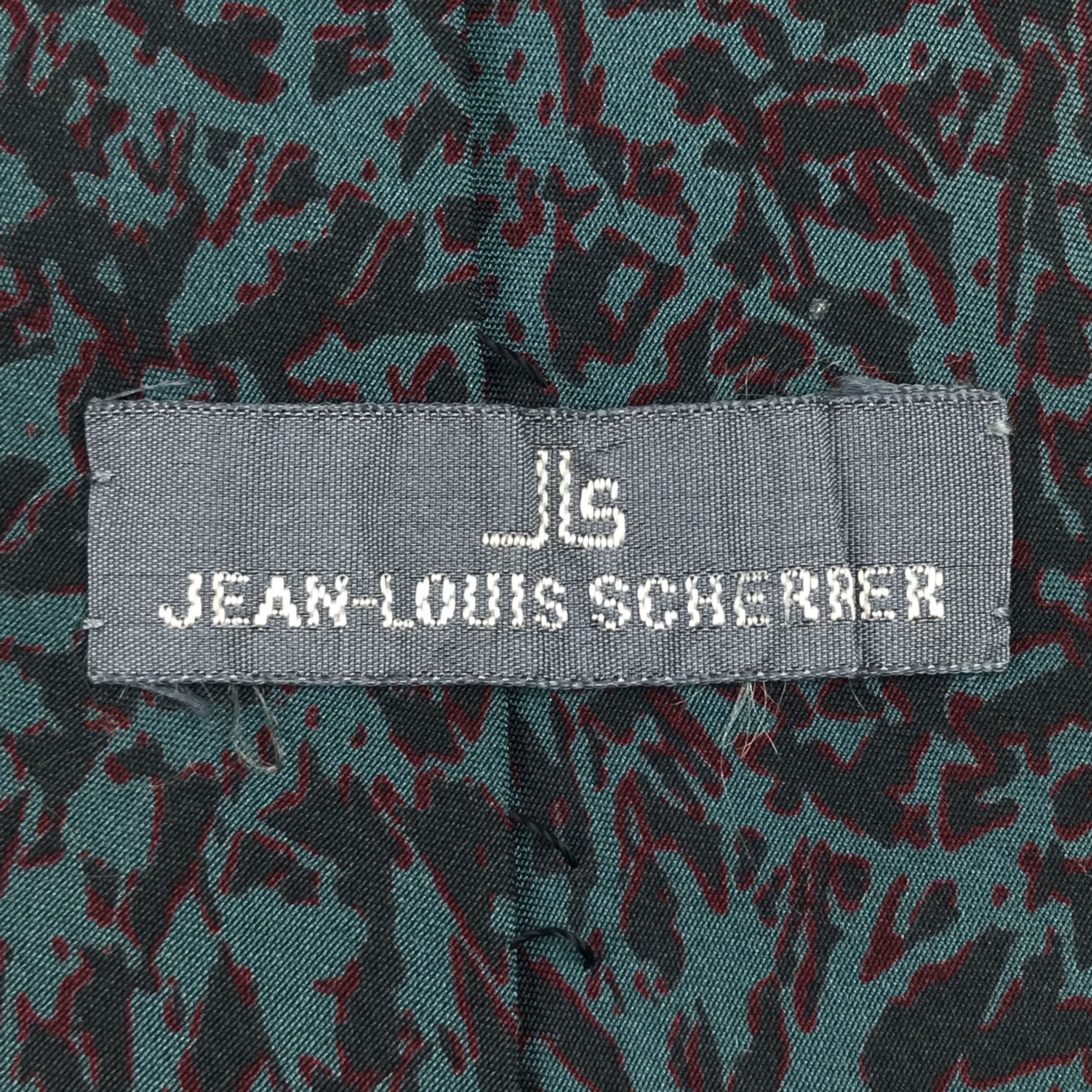 Designer × Jean-Louis Scherrer × Vintage Vintage Jean Louis Scherrer Silk Necktie Size ONE SIZE - 8 Thumbnail