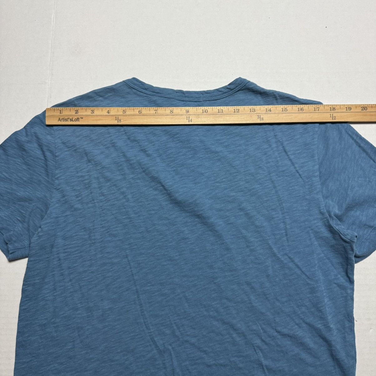 Theory Theory Gaskell H Nebulous Pima Cotton Short Sleeve Henley Size US L / EU 52-54 / 3 - 7 Thumbnail