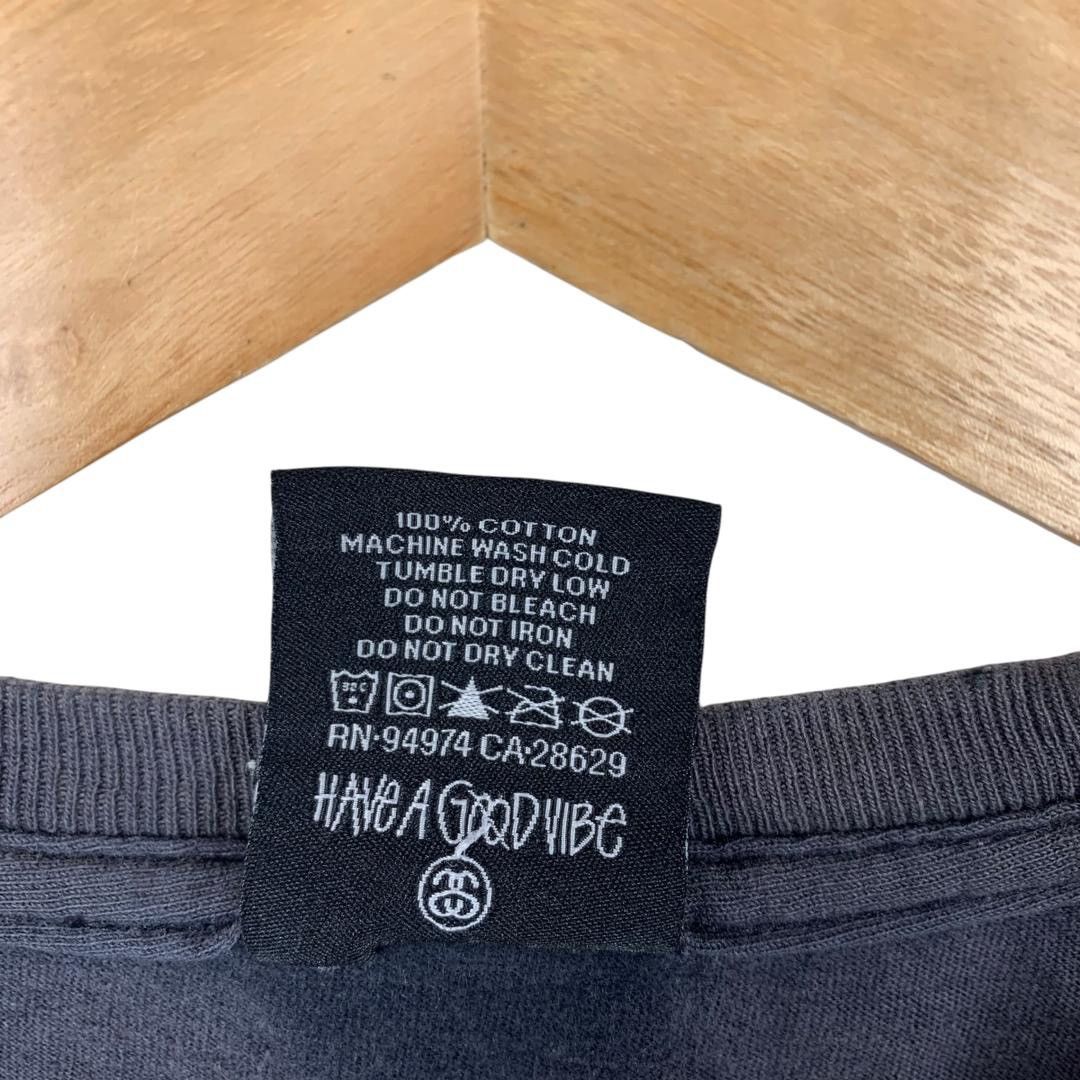 Stussy Distressed STUSSY big logo spellout tee Size US L / EU 52-54 / 3 - 9 Thumbnail