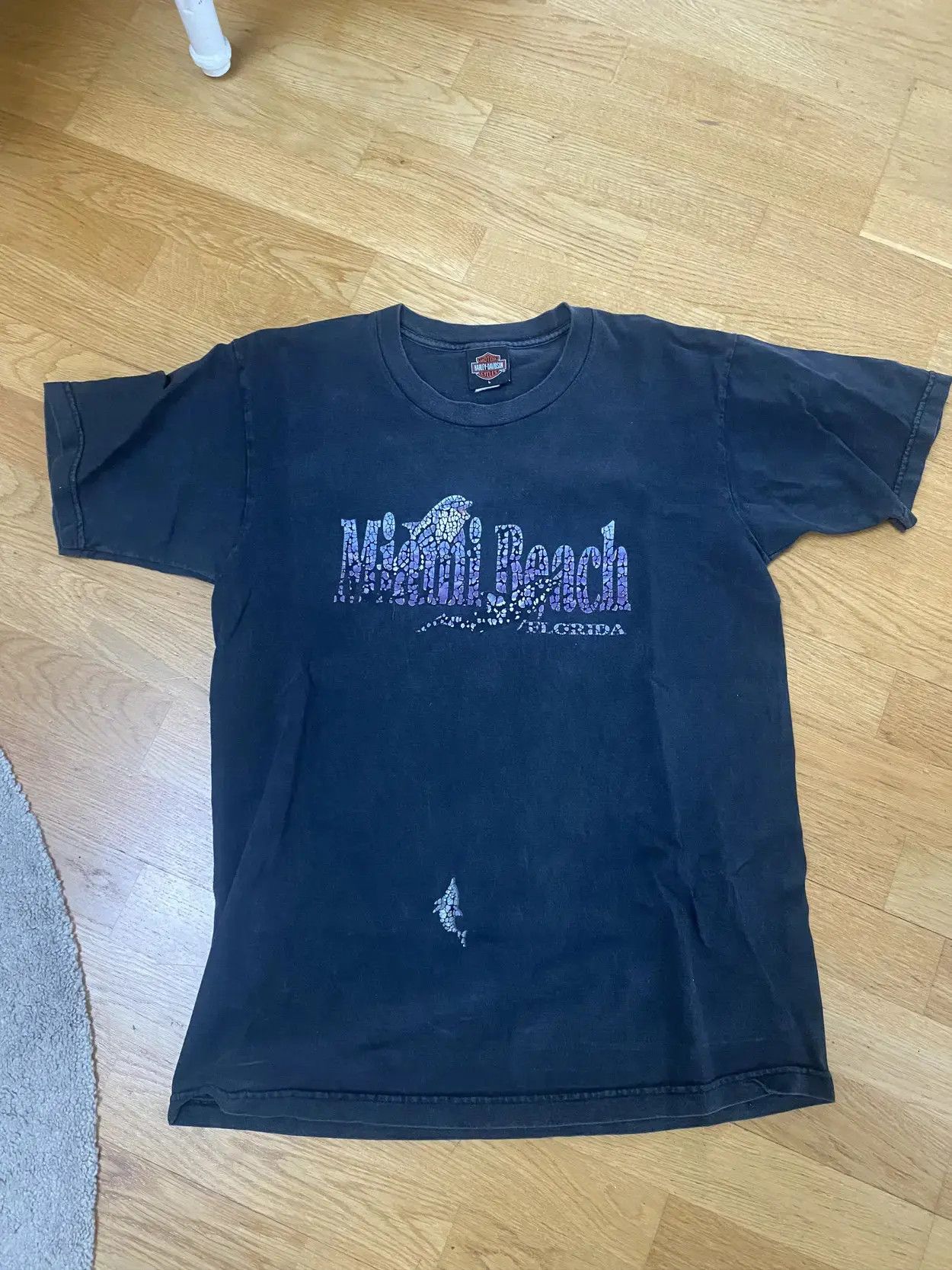 Harley Davidson Rare Miami vintage t-shirt Size US L / EU 52-54 / 3 - 1 Preview
