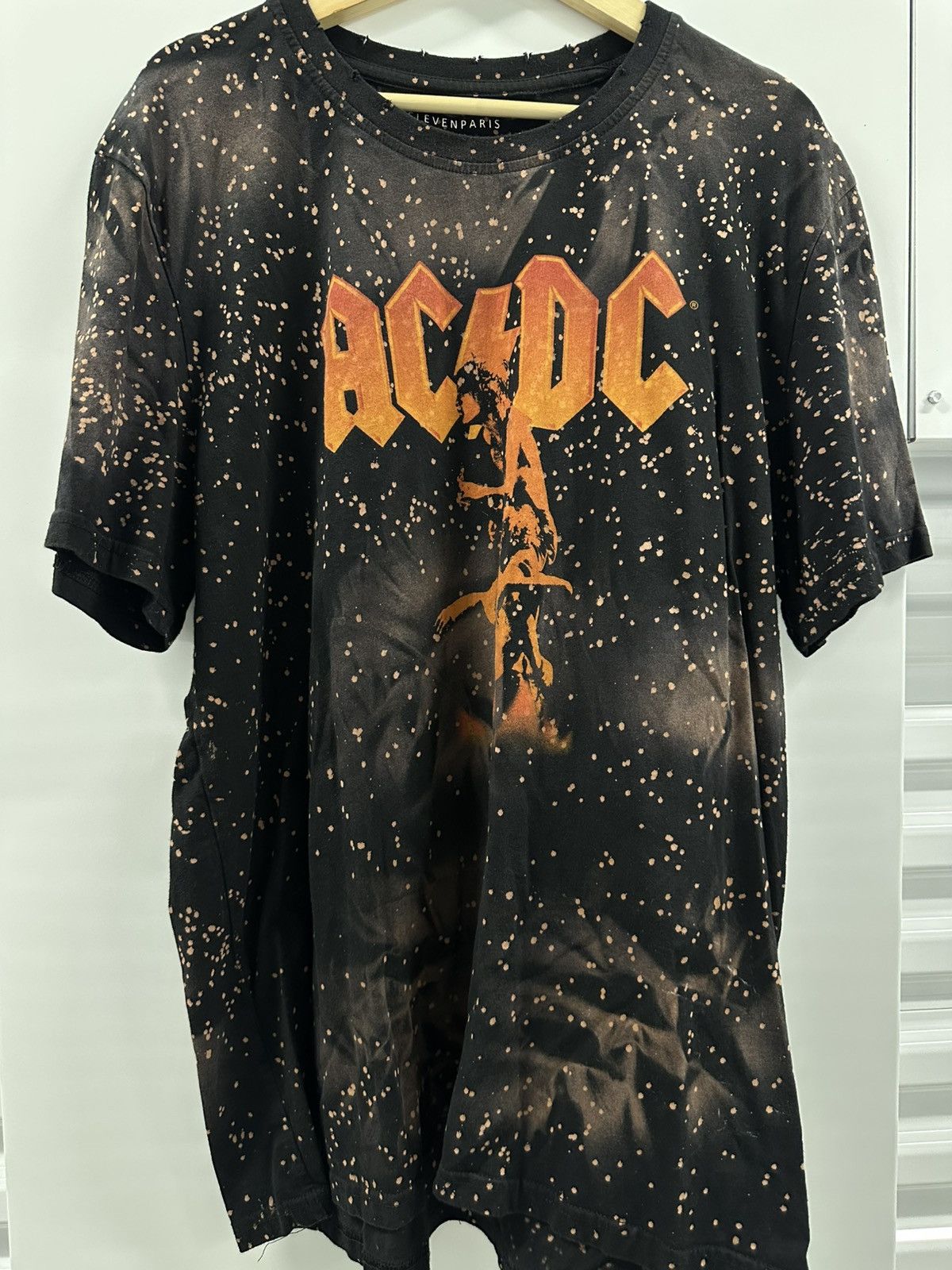 Eleven Paris ACDC Splattered Rock Bonfire tee Size US XL / EU 56 / 4 - 1 Thumbnail
