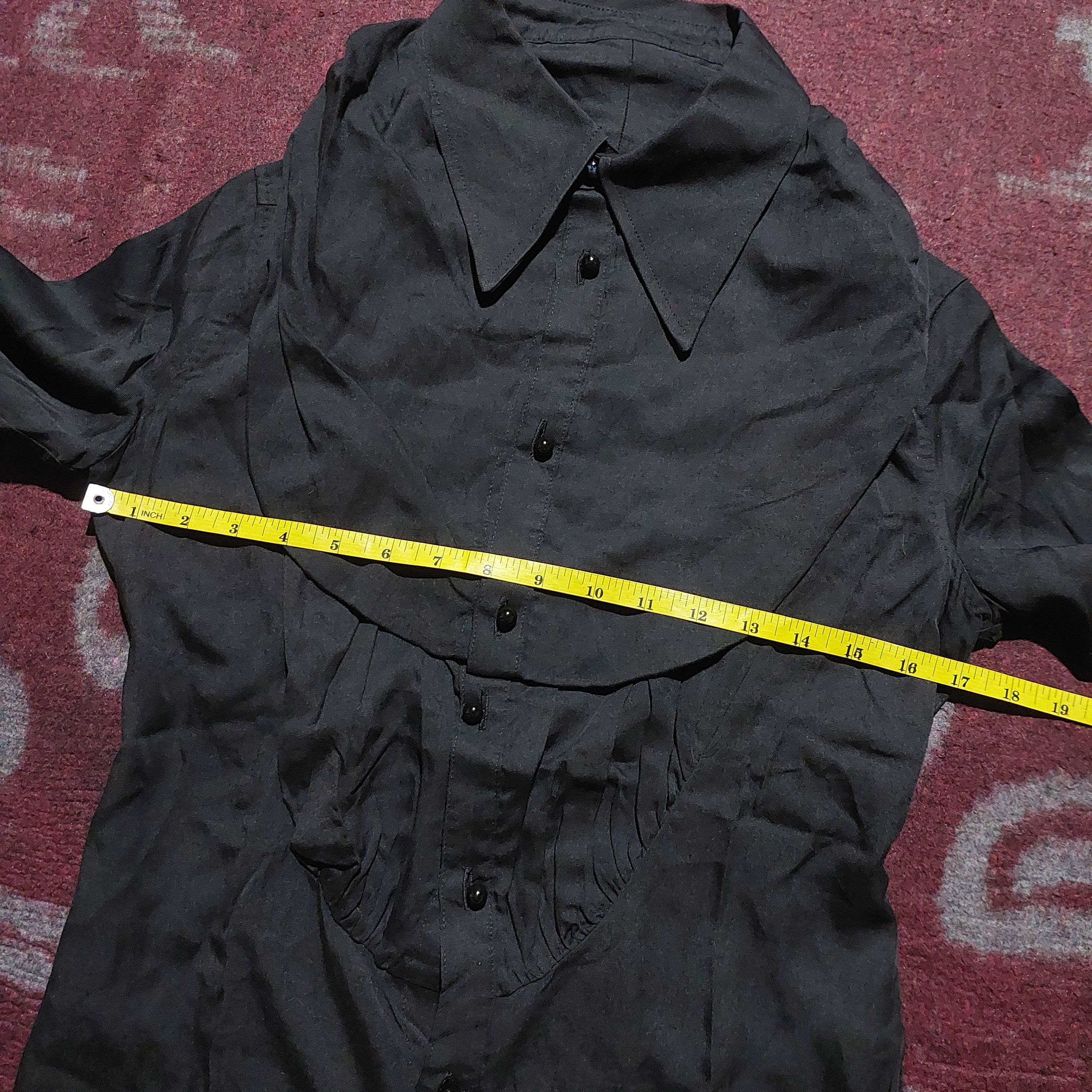 If Six Was Nine MIHARA YASUHIRO hybrid black L/s shirt Size US S / EU 44-46 / 1 - 13 Thumbnail
