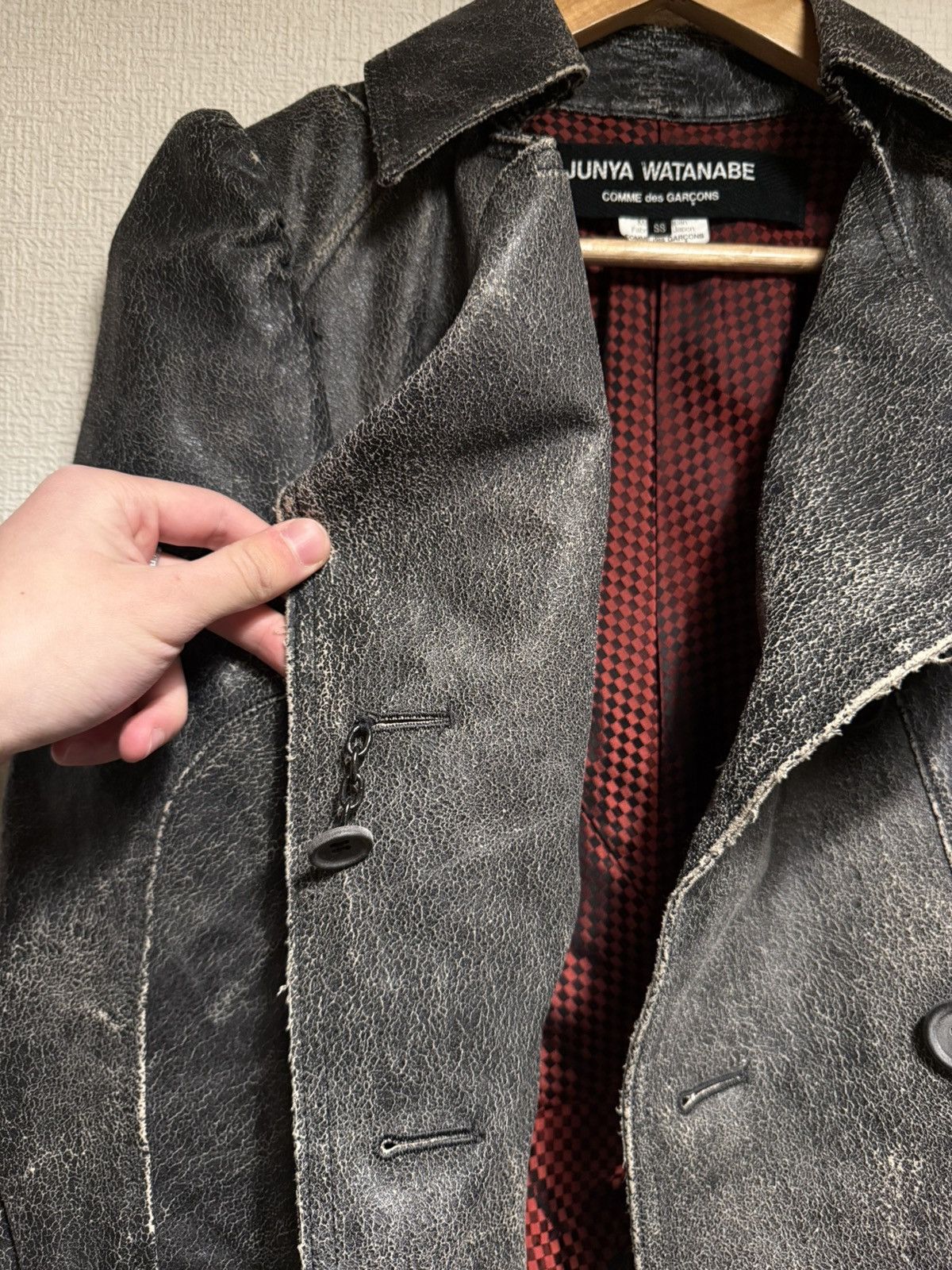 Junya Watanabe Junya Watanabe AD2005 ARCHIVE RIDERS JACKET DECONSTRUCTION Size S / US 4 / IT 40 - 5 Thumbnail