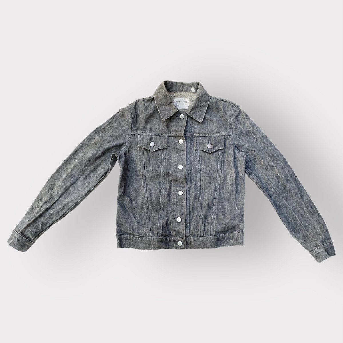 image of Helmut Lang Archive Grey Raw Denim, Women's (Size Medium)
