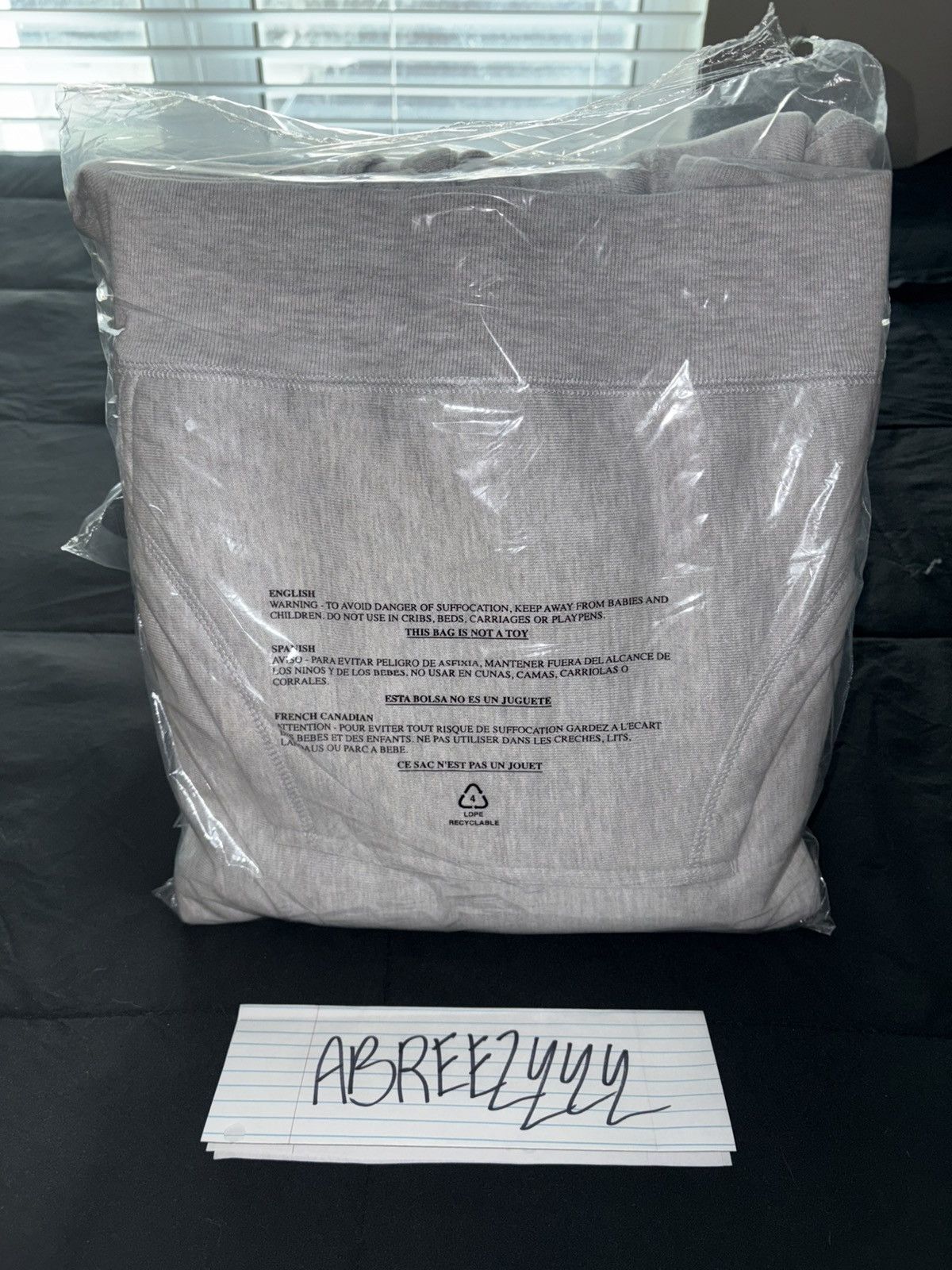 Fuck The Population FTP Slap Logo Hoodie (Embroidered, Grey) Size US M / EU 48-50 / 2 - 2 Thumbnail