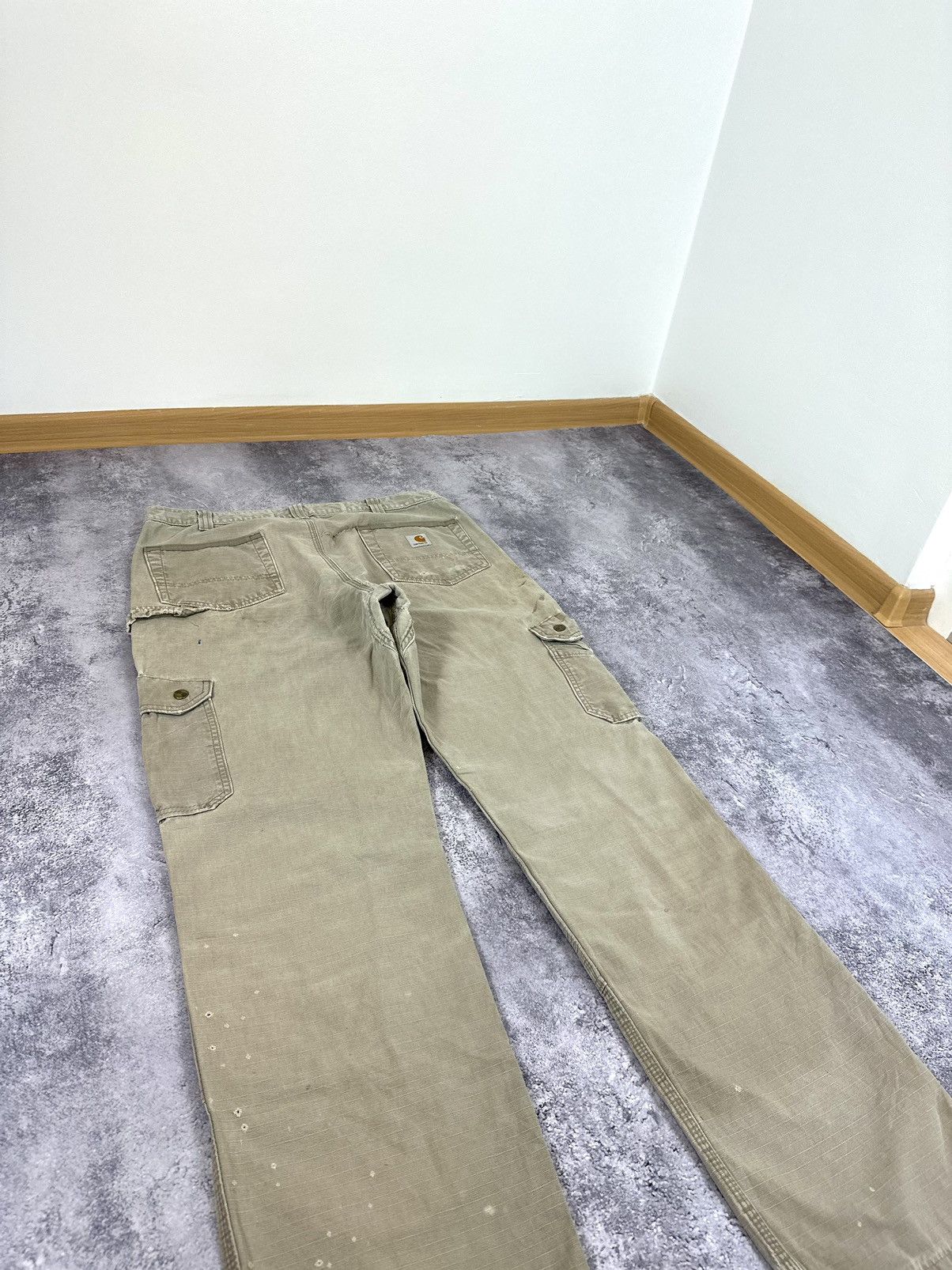 Carhartt Vintage Carhartt Double Knee Distressed USA Opium Work Pants Size US 36 / EU 52 - 11 Thumbnail