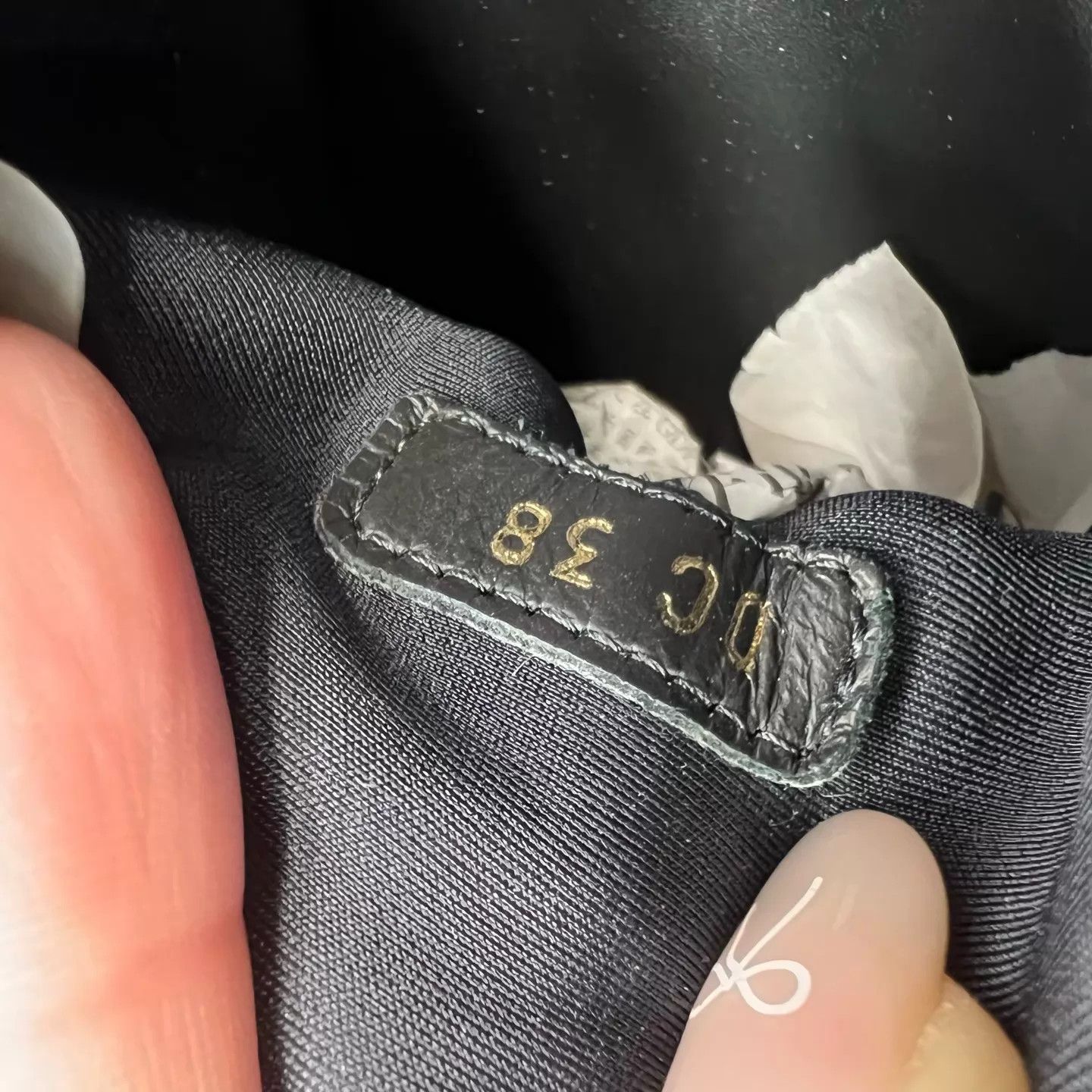 Dior DIOR D-Connect Navy Blue 38 Women's Near New Size US 7.5 / IT 37.5 - 6 Thumbnail