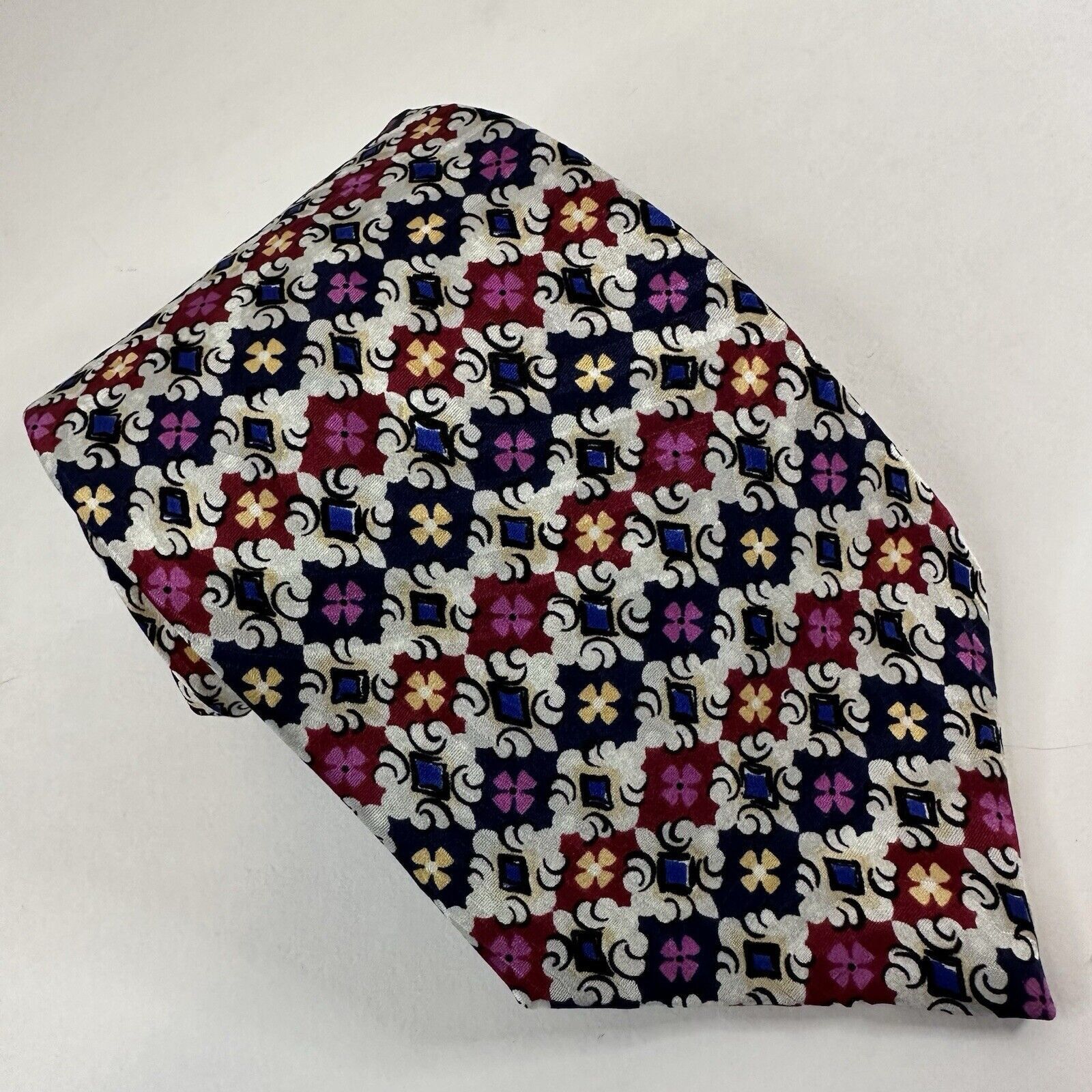 Other Paolo Rossi Designer Collection Tie Silk Multi Color Preppy Size ONE SIZE - 10 Thumbnail
