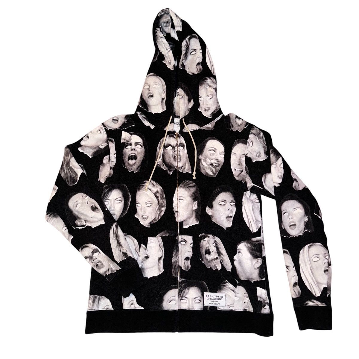 Wacko Maria Weirdodave Girl cutouts hoodie & shorts Size US M / EU 48-50 / 2 - 2 Thumbnail