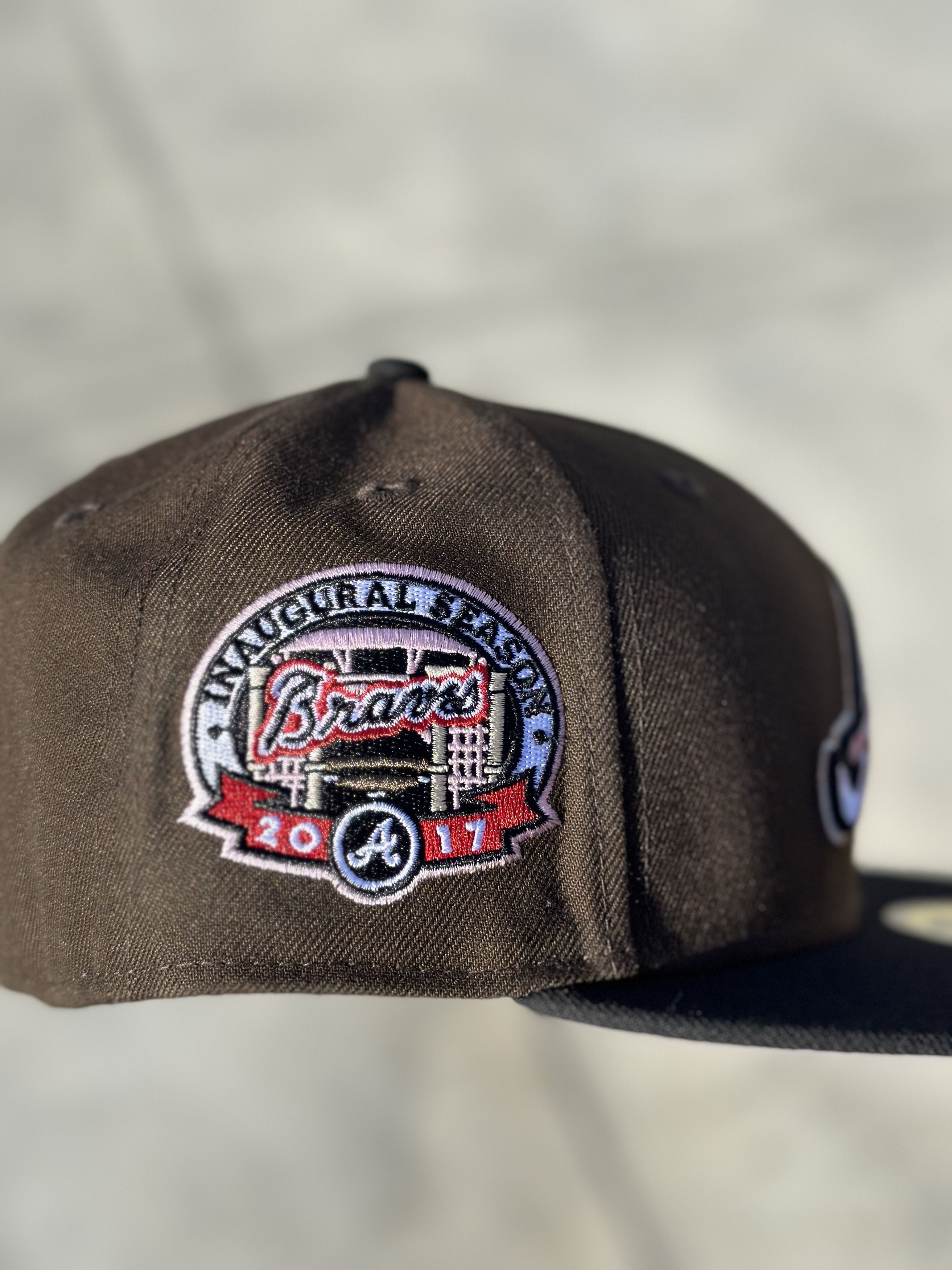 Hat Club 7 1/2 Atlanta Braves 2017 Inaugural Season Fitted Size ONE SIZE - 2 Thumbnail