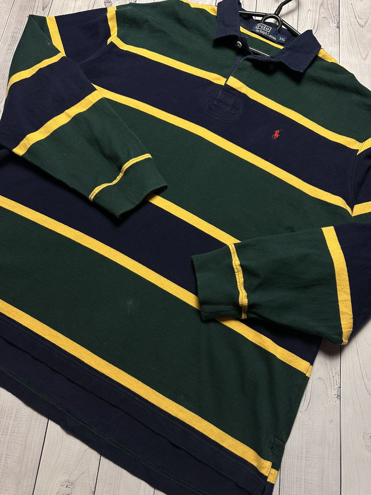 Other Vintage polo Ralph Lauren striped rugby jersey size XXL rare Size US XXL / EU 58 / 5 - 4 Thumbnail