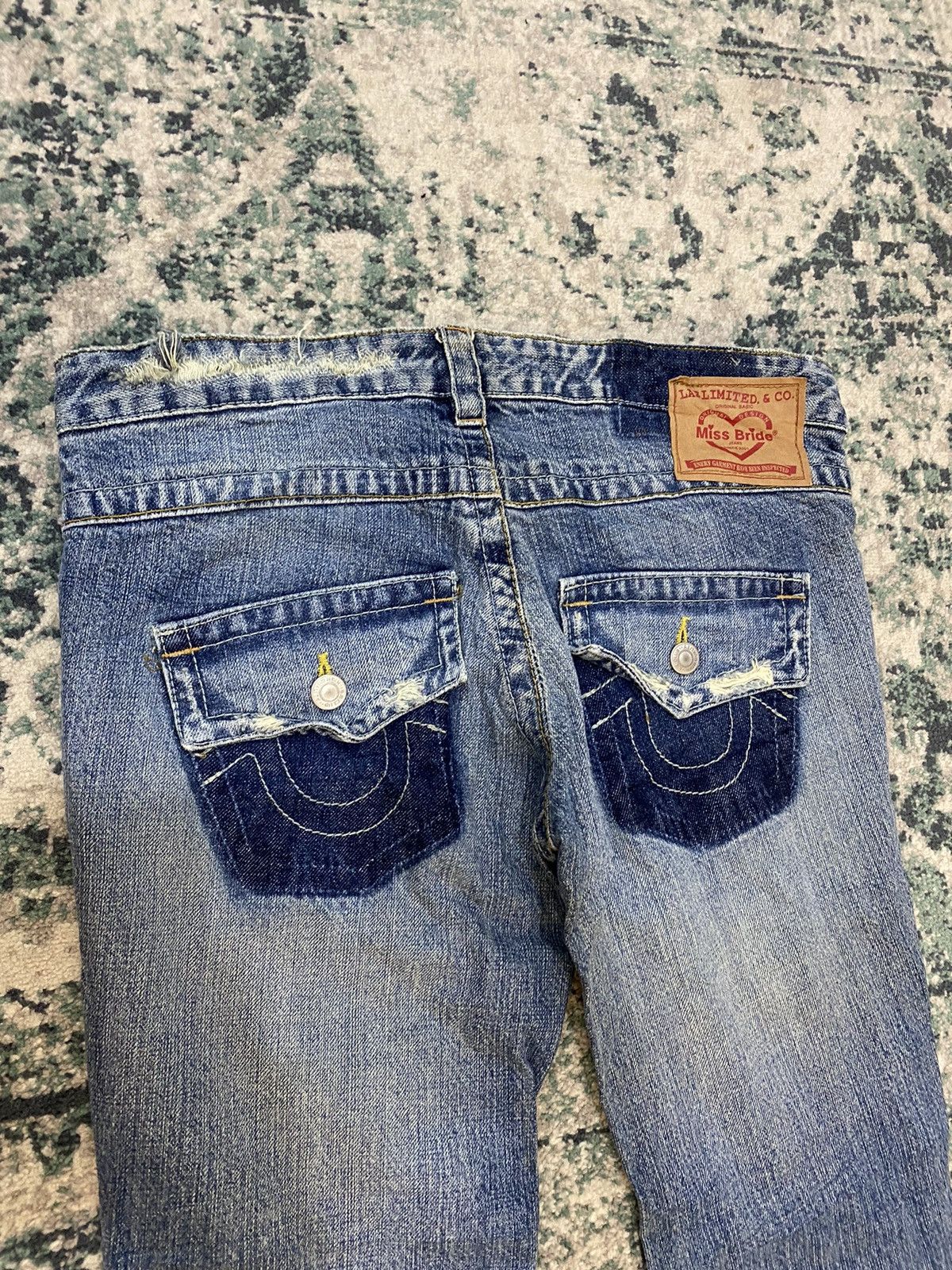 True Religion Reconstructed True Religion Flare Denim By La Limited Denim Size US 30 / EU 46 - 23 Thumbnail