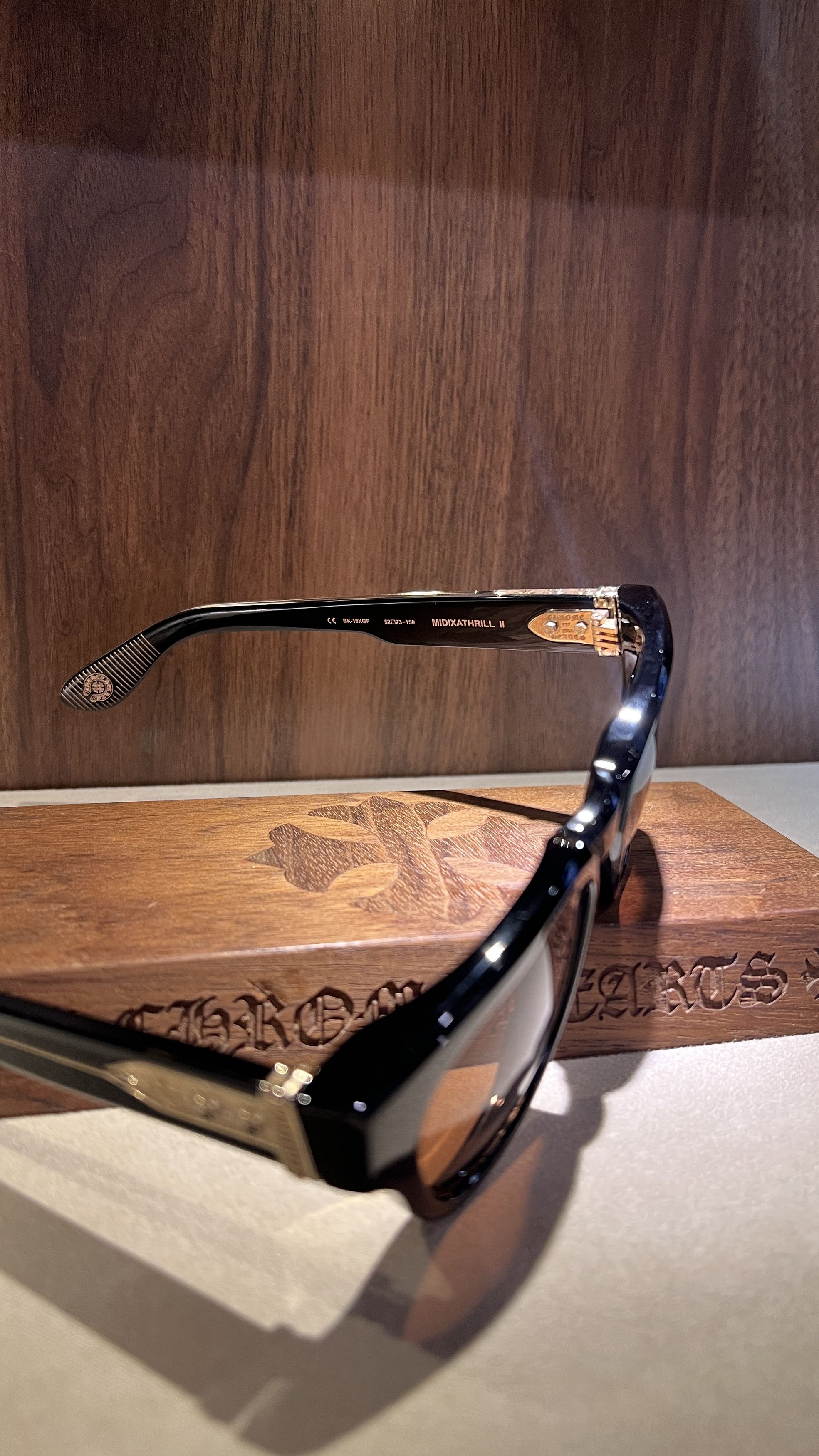 Chrome Hearts CHROME HEARTS MIDIXATHRILL II SUNGLASSES Size ONE SIZE - 7 Thumbnail