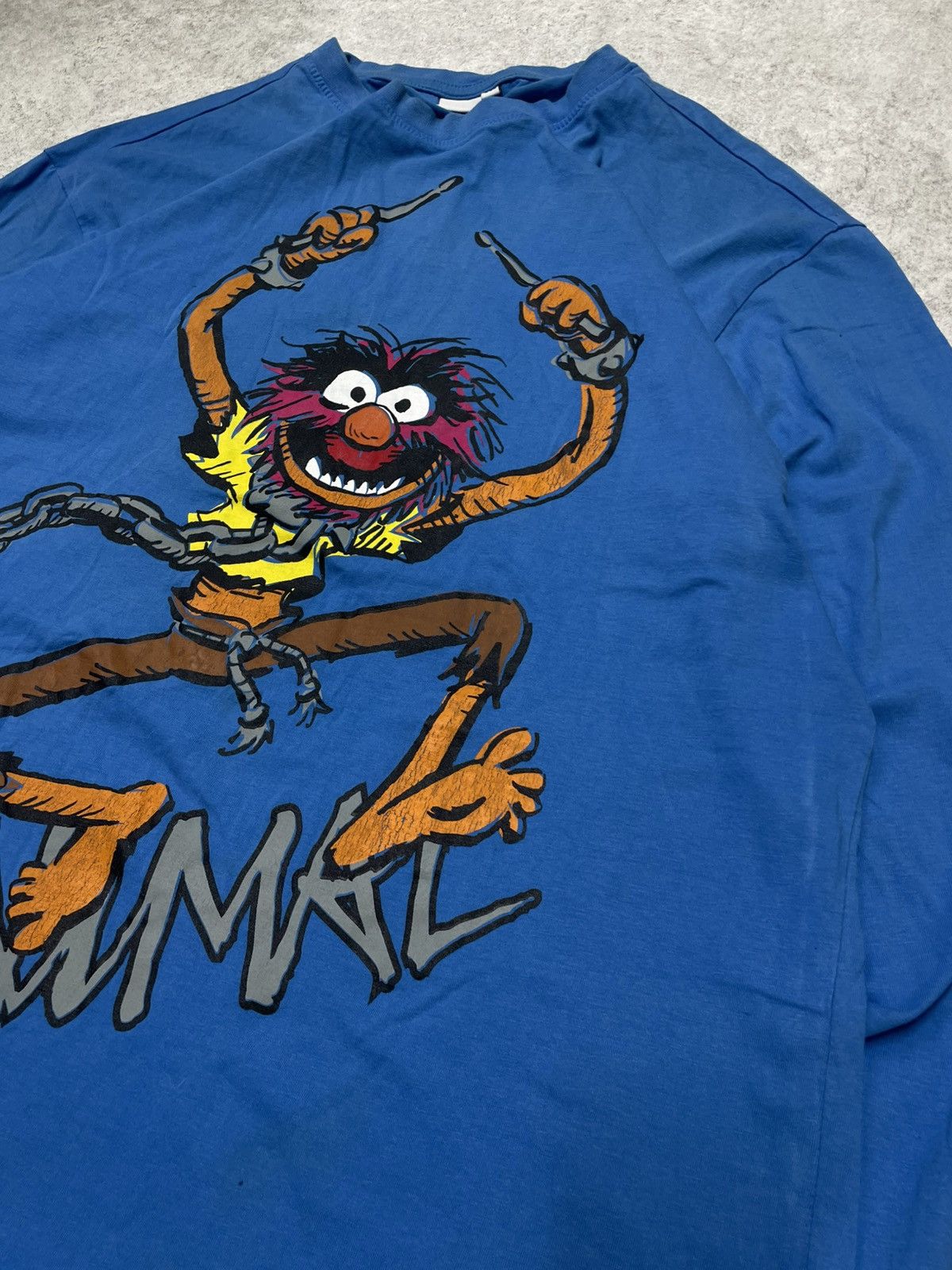 Cartoon Network × Disney × Vintage LGB Y2K Vintage Muppets Animal Rock & Roll Tee Size US L / EU 52-54 / 3 - 4 Thumbnail