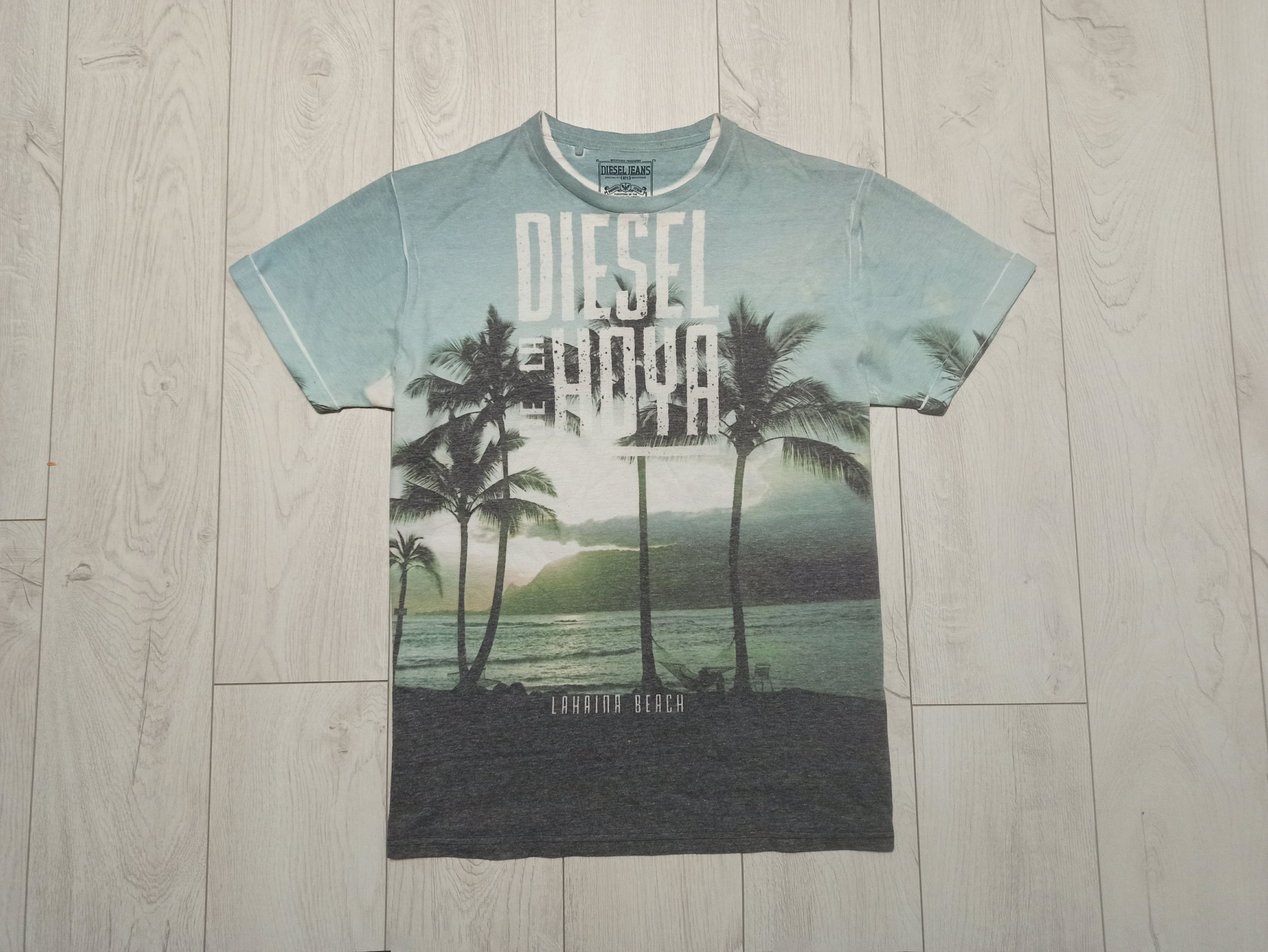 Diesel × Vintage Diesel Hawaii T shirt Size US L / EU 52-54 / 3 - 1 Thumbnail