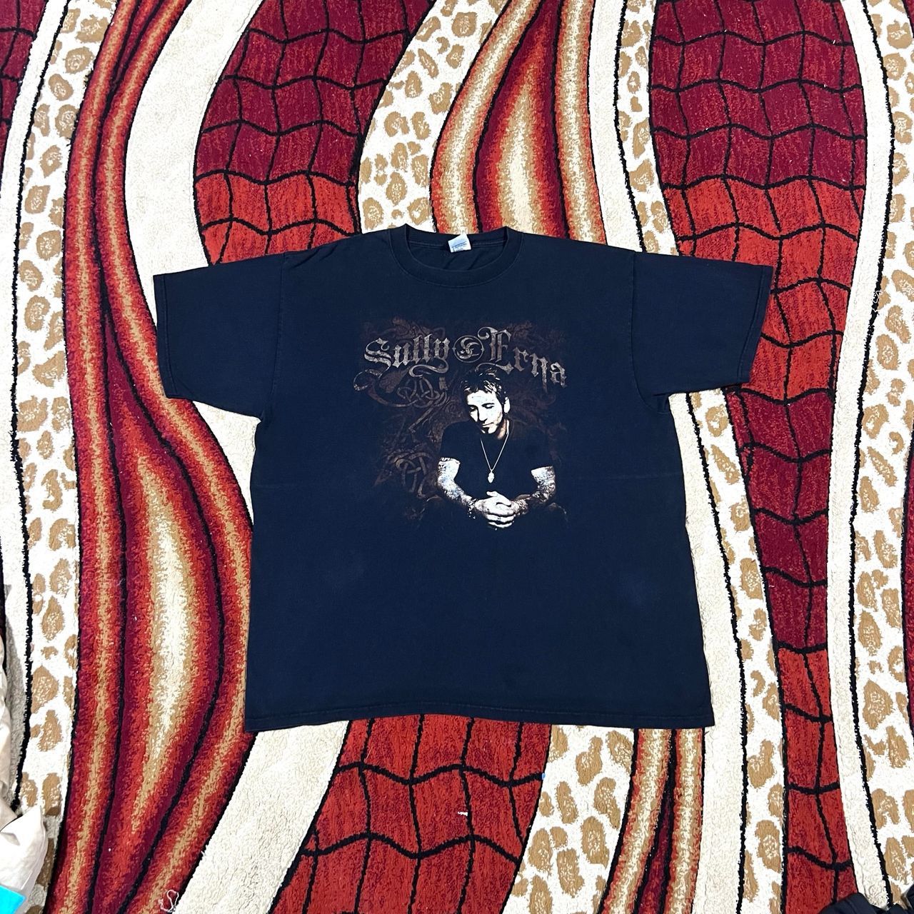 Band Tees Vintage 2008 Thrashed Faded Sully Erna ERD GRUNGE T Shirt Size US XXL / EU 58 / 5 - 1 Thumbnail