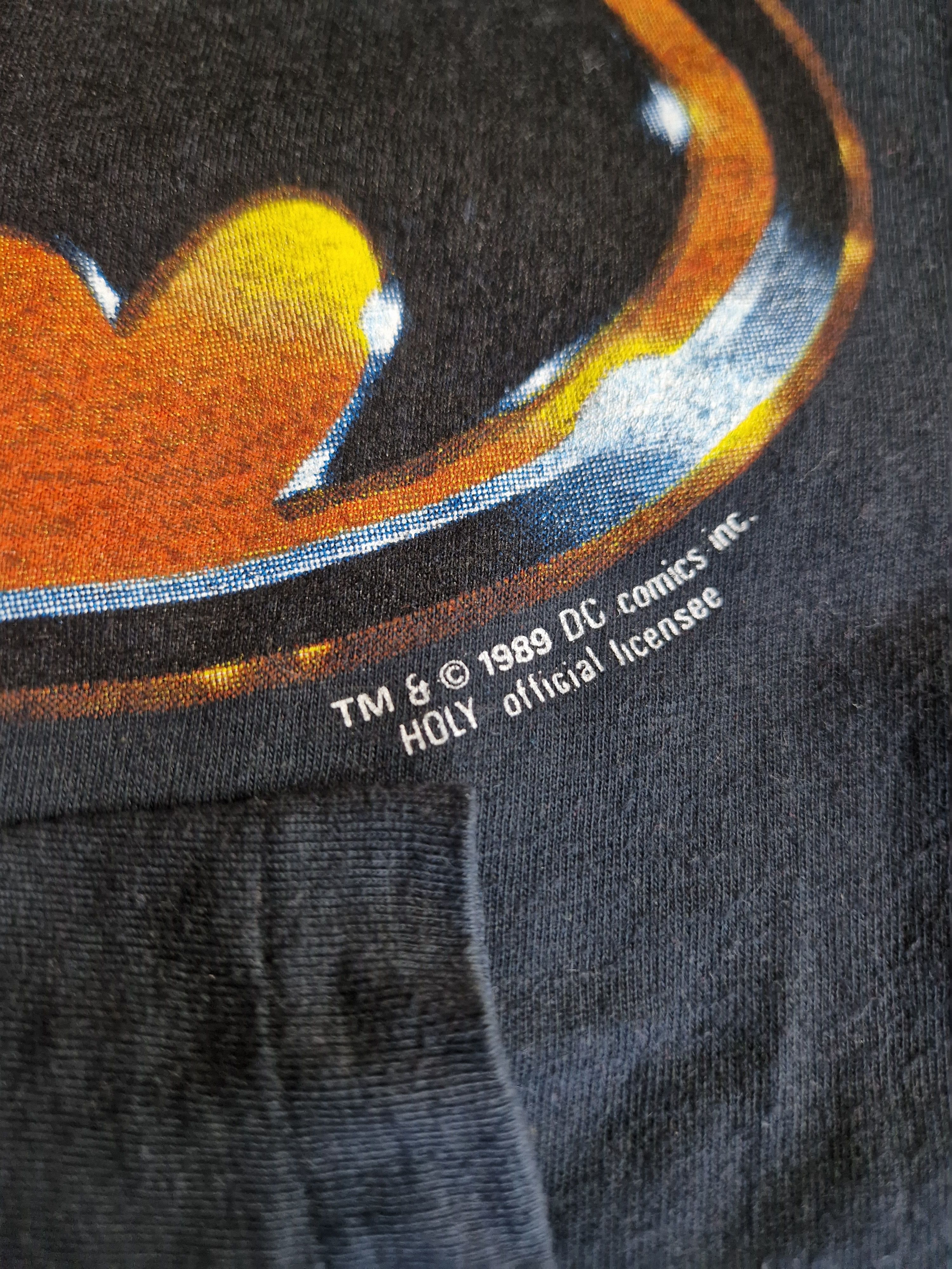 Hanes Vintage Hanes Longsleeve Batman 1989 Made In USA Size US L / EU 52-54 / 3 - 6 Thumbnail