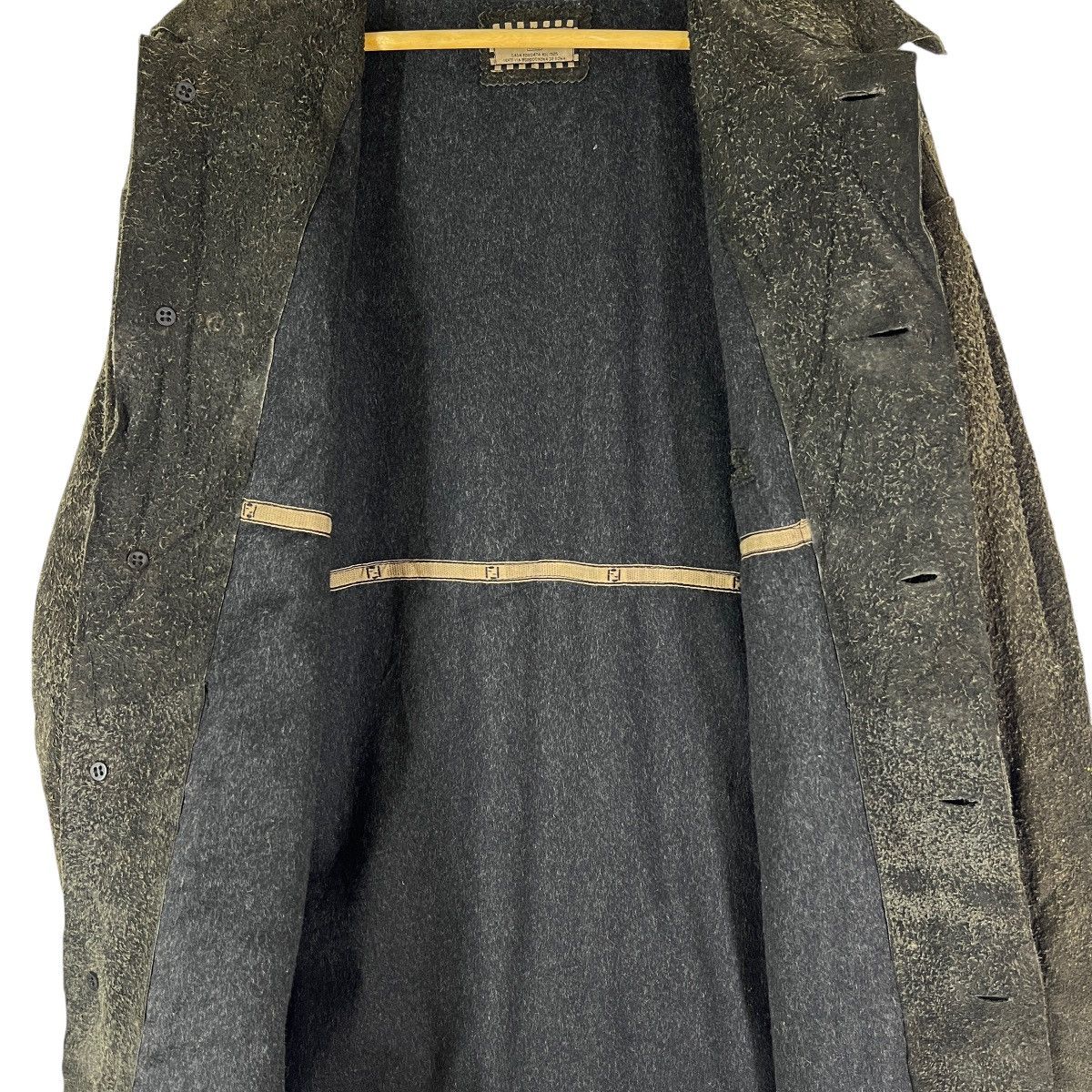 Fendi Vintage Fendi Club Suede Leather Chore Coat Made In Italy Size US XL / EU 56 / 4 - 11 Thumbnail