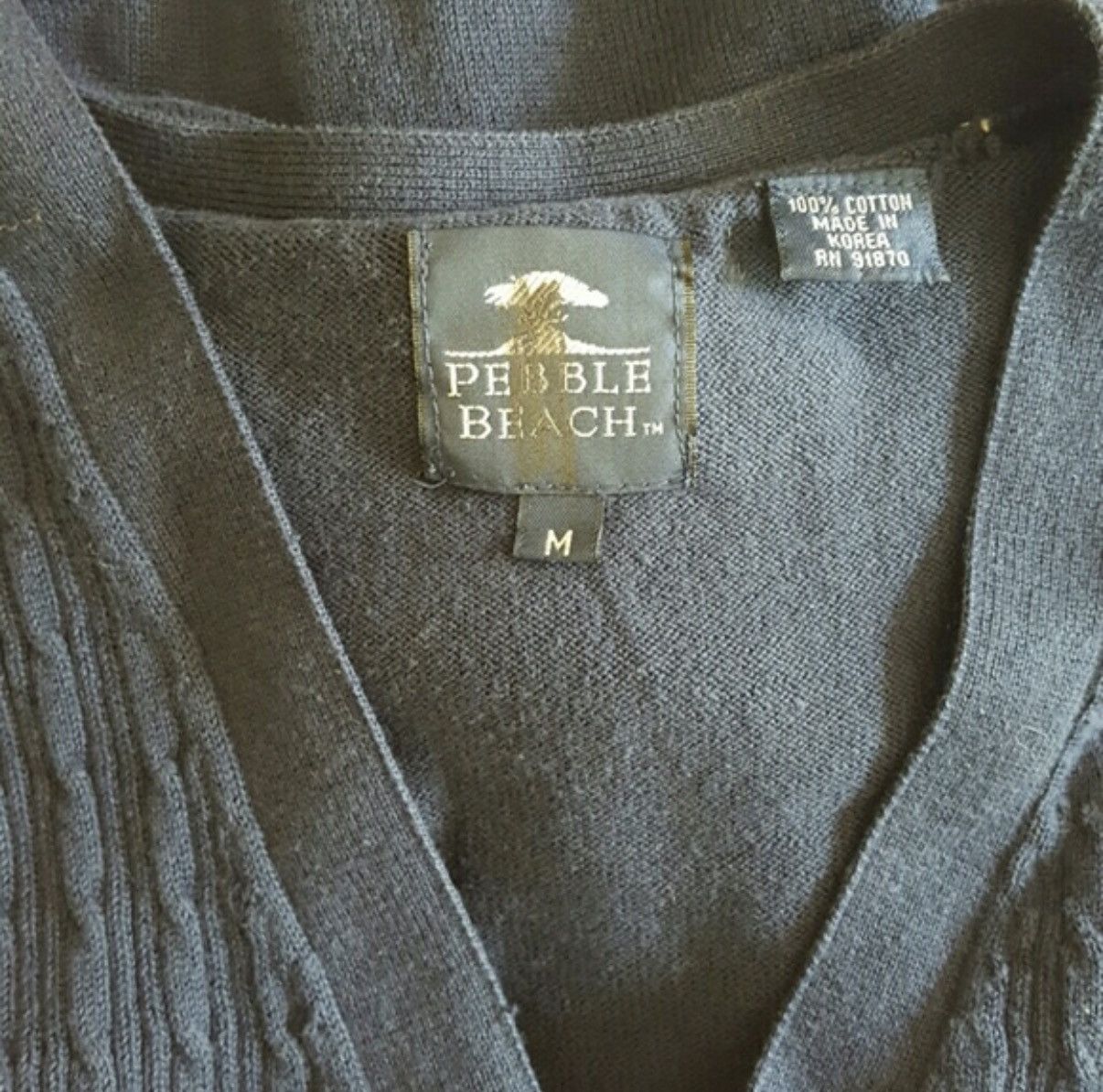 Lone Cypress By Pebble Beach Pebble Beach Sweater Vest Size US M / EU 48-50 / 2 - 6 Thumbnail