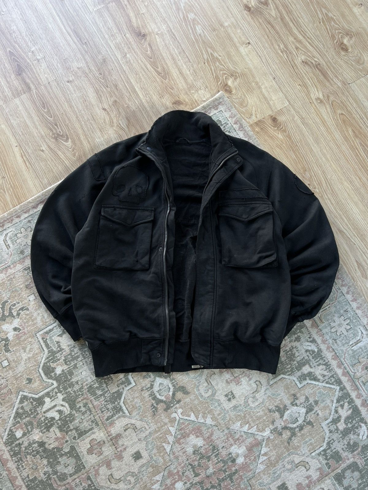 Maharishi Maharishi Bomber vintage zip hooded jacket Size US XL / EU 56 / 4 - 1 Thumbnail