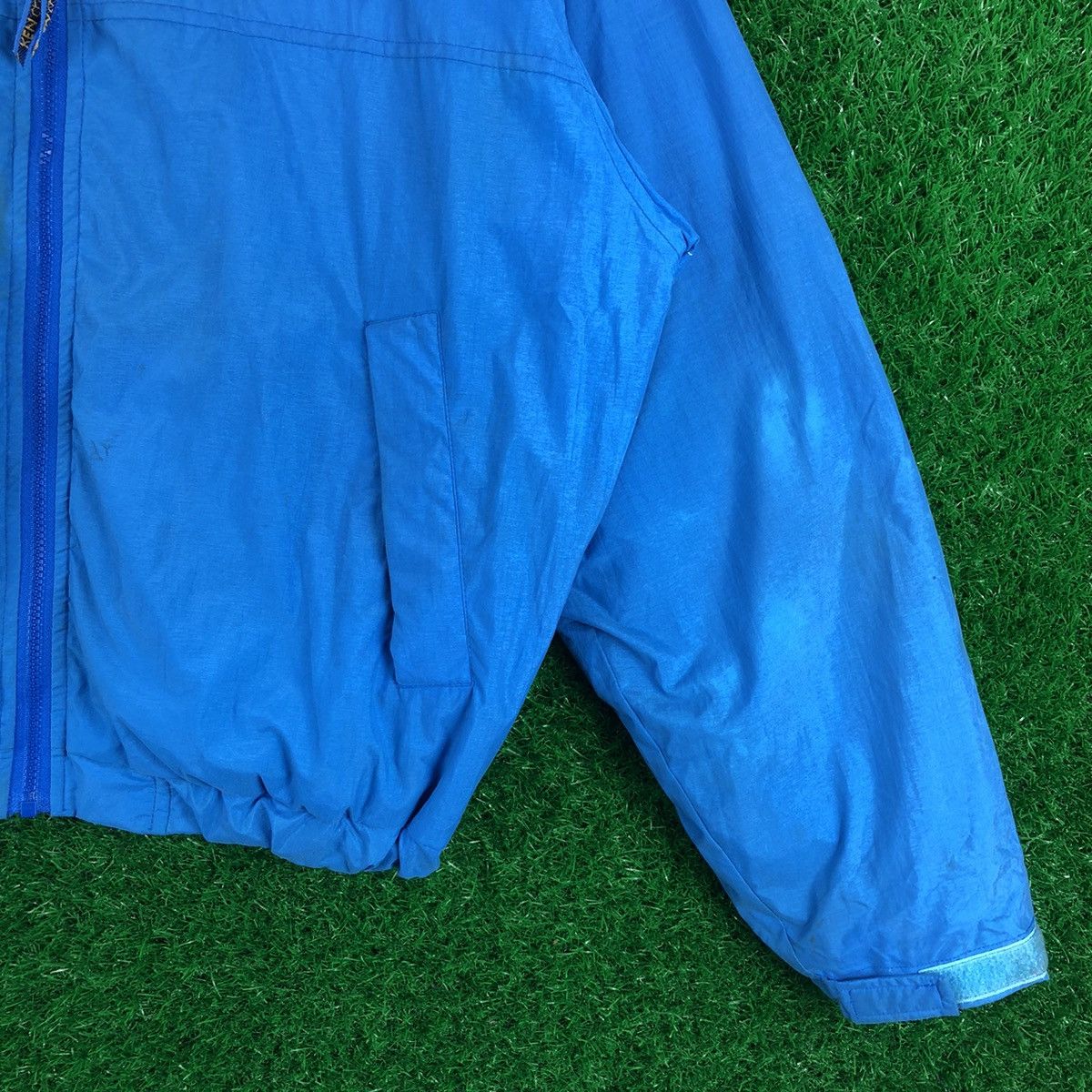 Japanese Brand × Vintage Vintage 90's Ken Craft Big Logo Sport Fishing Zipper Jacket Size US XL / EU 56 / 4 - 3 Thumbnail