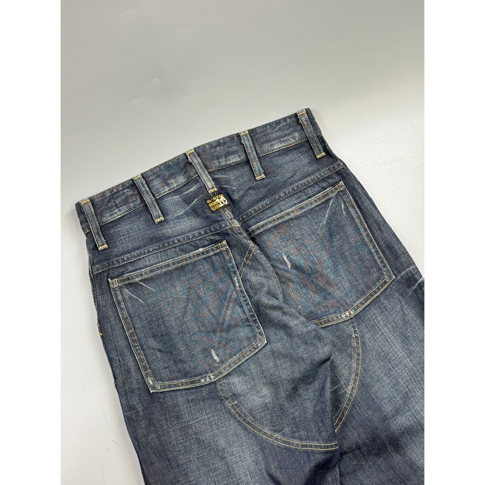 G-Star G-Star Raw Denim Jeans Pants (Y1242) Size US 30 / EU 46 - 12 Thumbnail