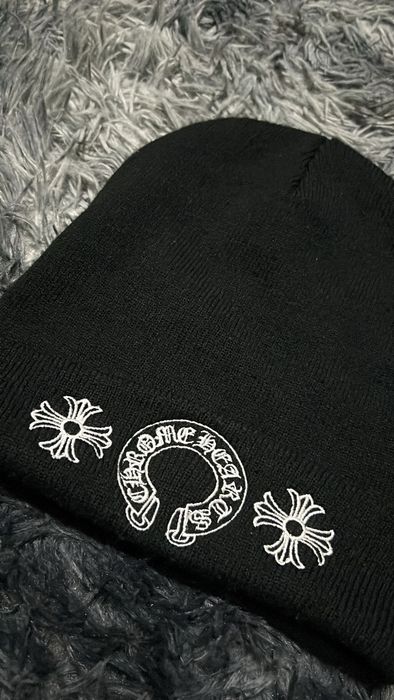 Chrome Hearts Chrome Hearts Horseshoe Beanie | Grailed