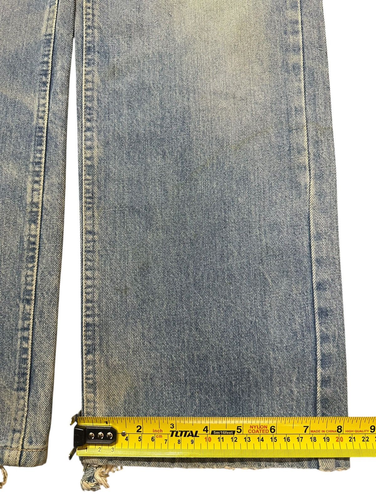 Big John Vintage Big John Blue Wash Faded Distressed Style Jeans Size US 29 - 15 Thumbnail