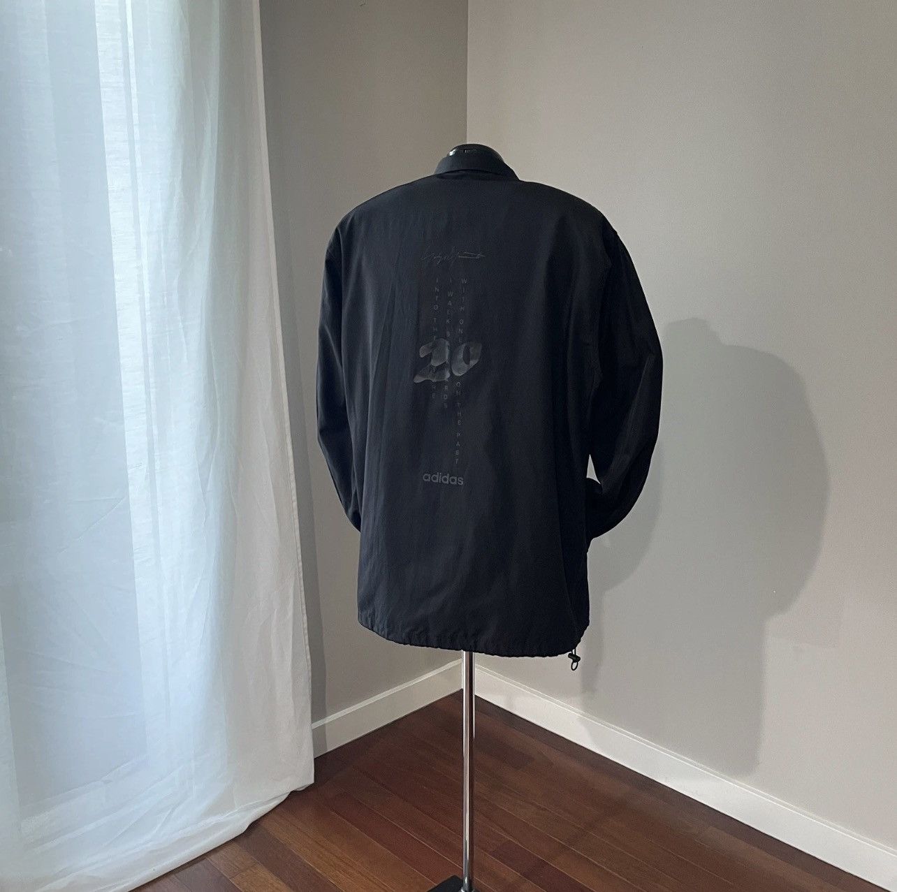 Adidas × Y-3 Y-3 Yohji Yamamoto x Adidas 20th Anniversary Coach Jacket Size US L / EU 52-54 / 3 - 3 Thumbnail