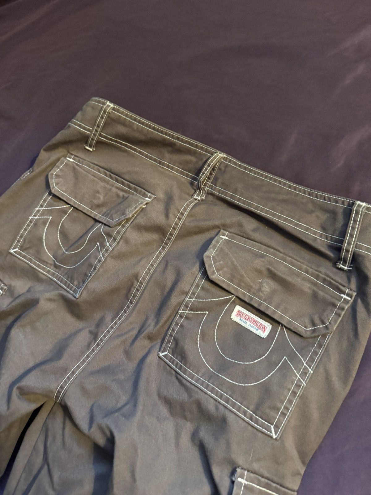 True Religion True religion cargo jeans mens size 30 brown Size US 30 / EU 46 - 1 Thumbnail