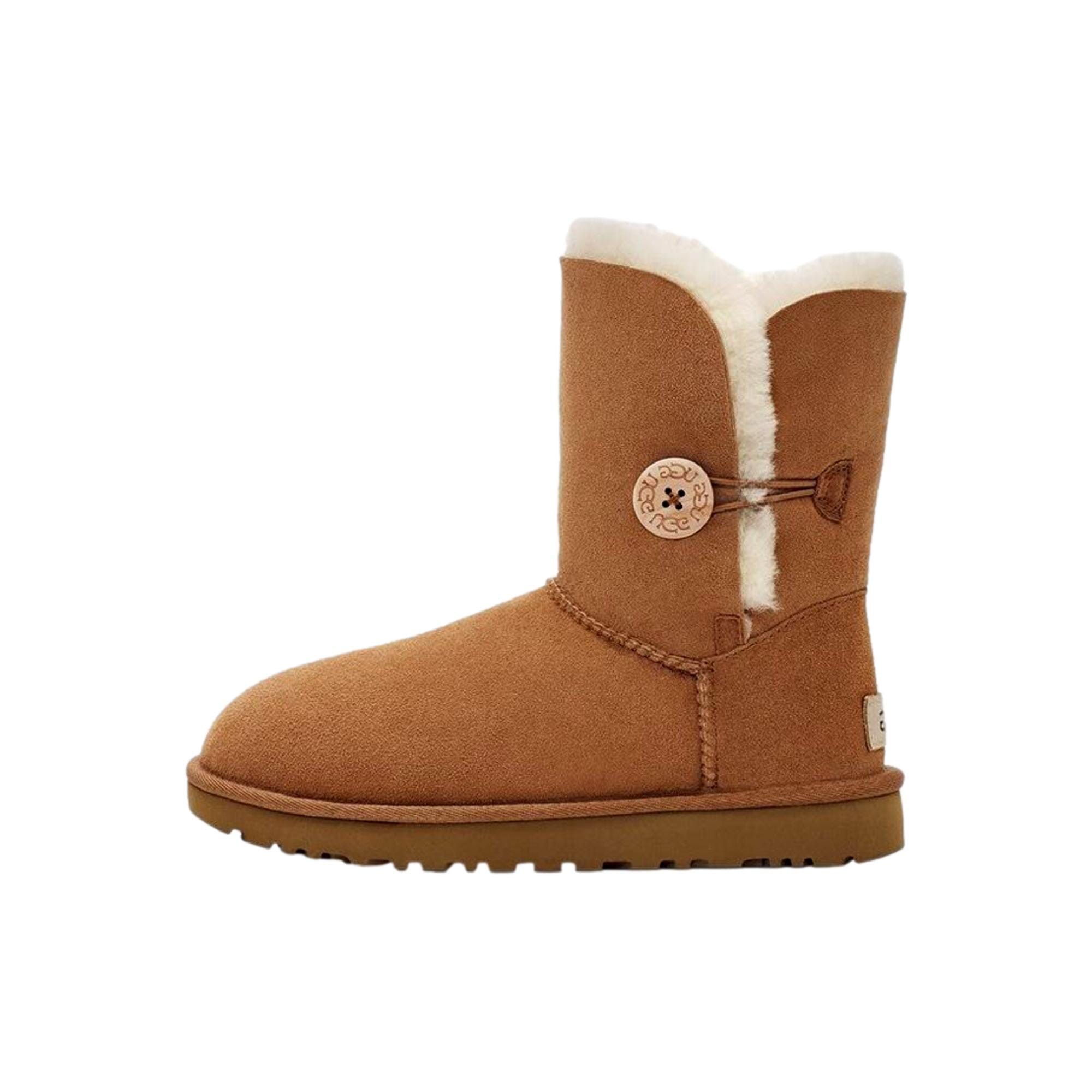 Ugg Bailey Button II Chestnut 1016226-CHE Size US 5 / IT 35 - 1 Thumbnail