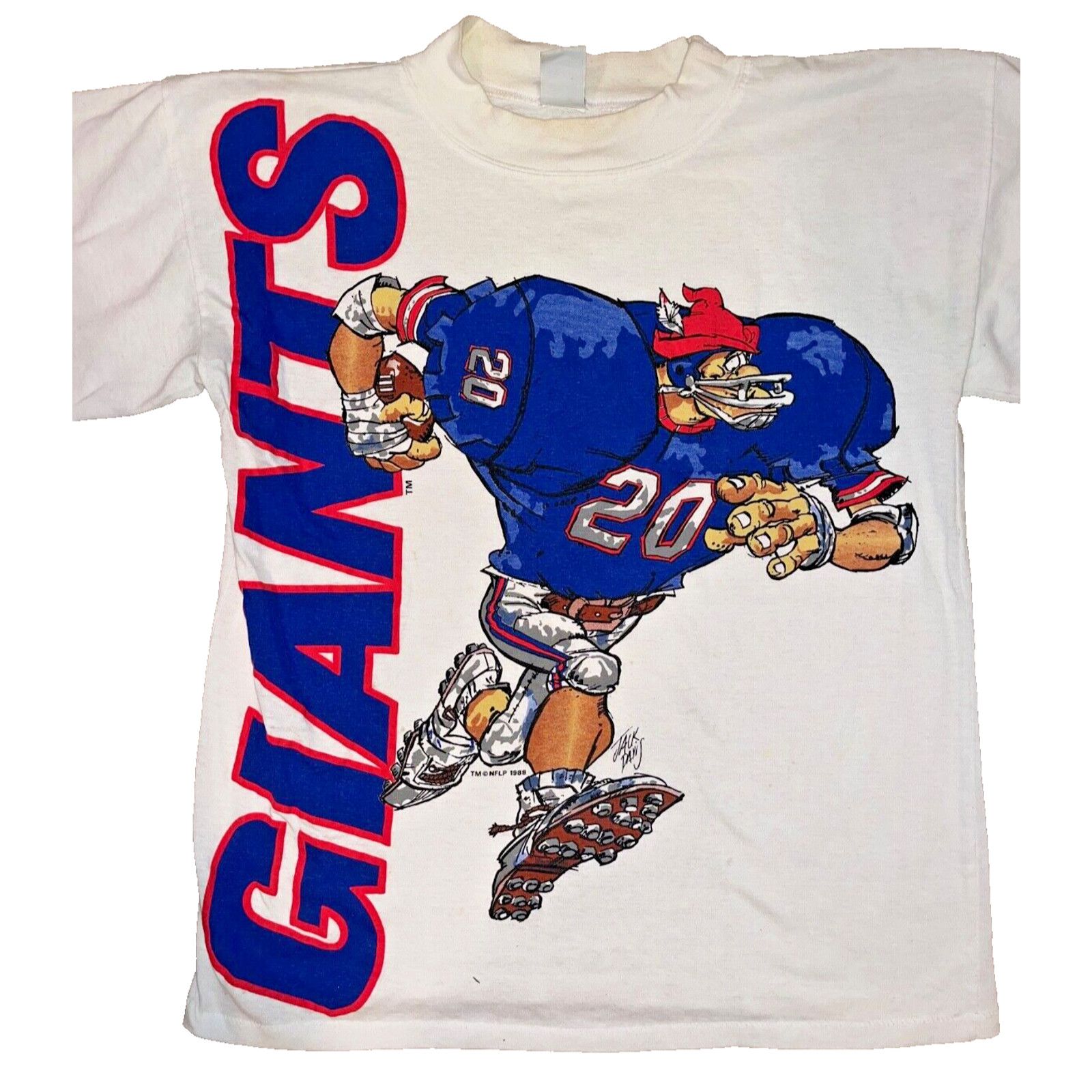 Other New York Giants Jack Davis Caribe NFL Cartoon T Shirt Large Size US L / EU 52-54 / 3 - 3 Thumbnail