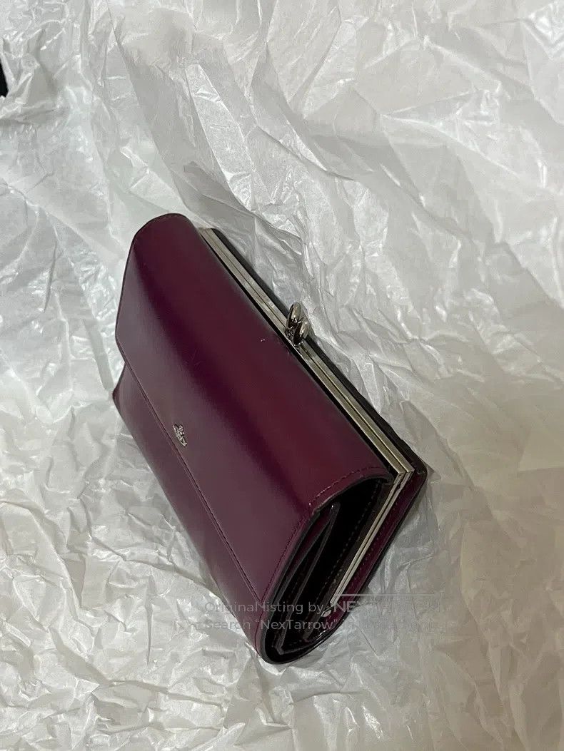 Vivienne Westwood Vivienne Westwood Purple short leather wallet Size ONE SIZE - 2 Thumbnail
