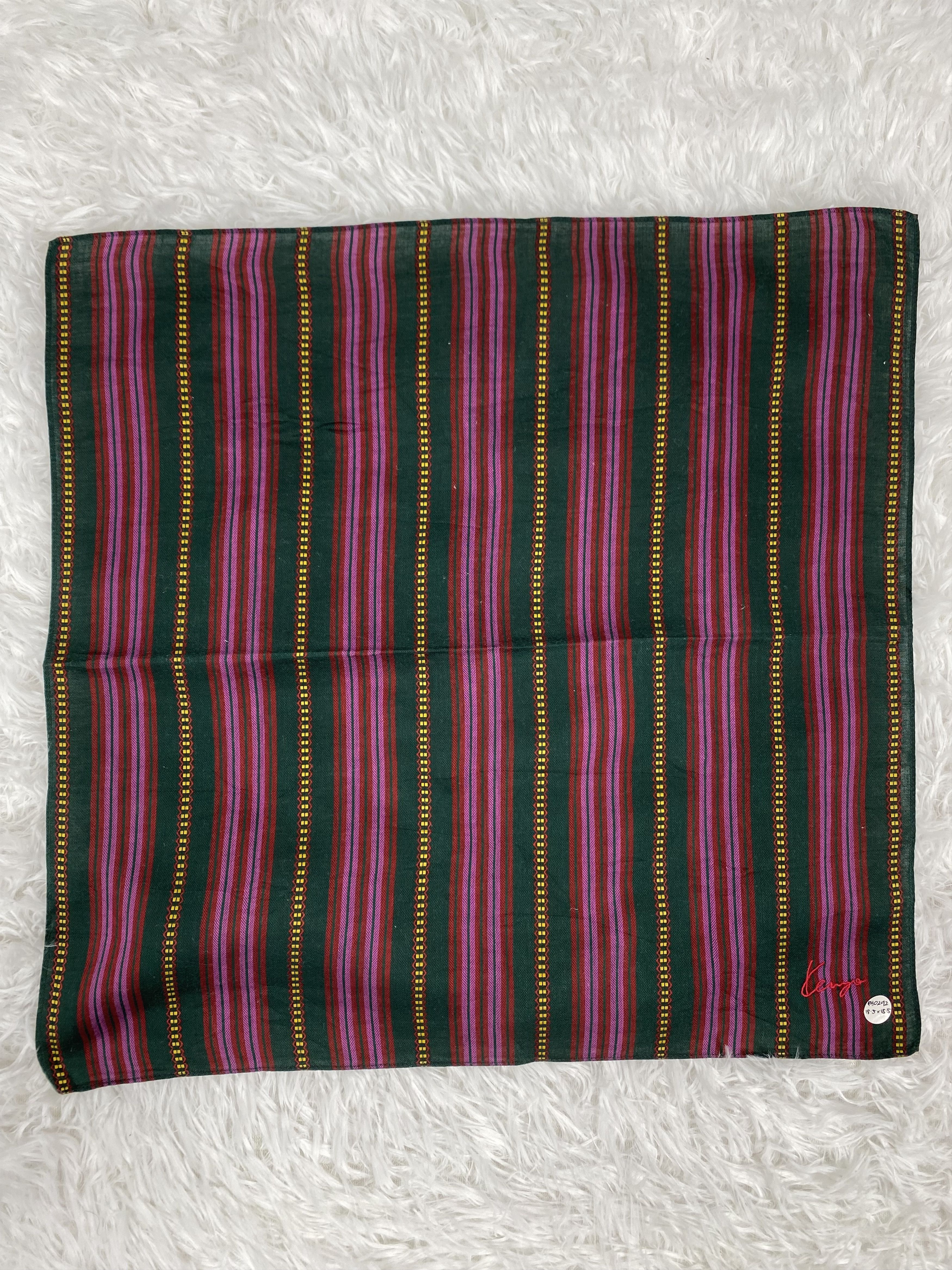 Kenzo Vintage Kenzo Handkerchief Neckerchief PH0292 Size ONE SIZE - 3 Thumbnail
