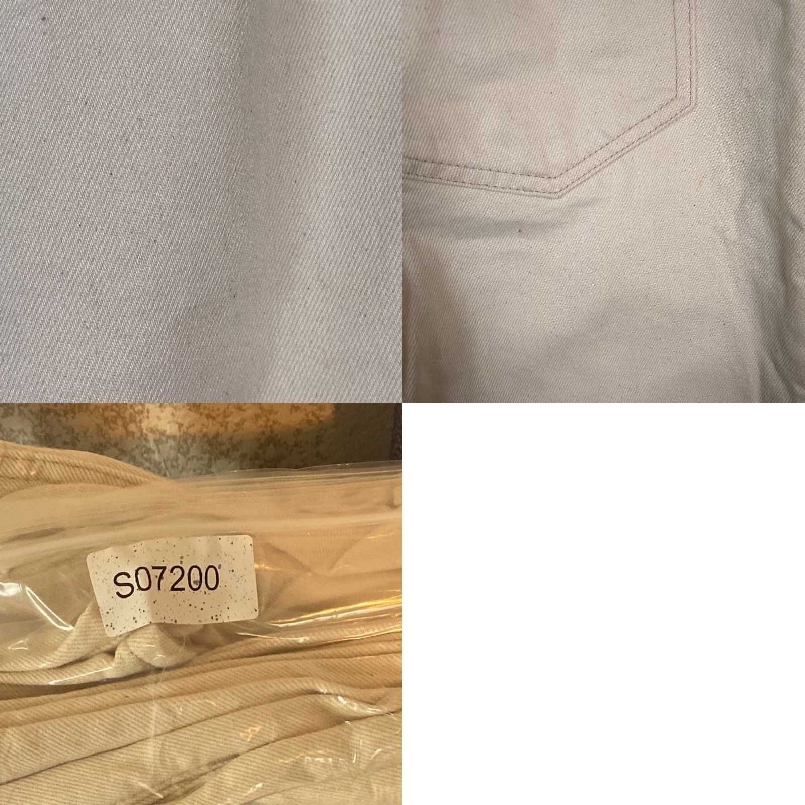 J.Crew J.Crew Jeans Cream Full Length Straight 100% Cotton 28 Womens Casual Momcore Normcore Streetwear 5-Pocket Denim Zip Button Size 28" / US 6 / IT 42 - 9 Thumbnail