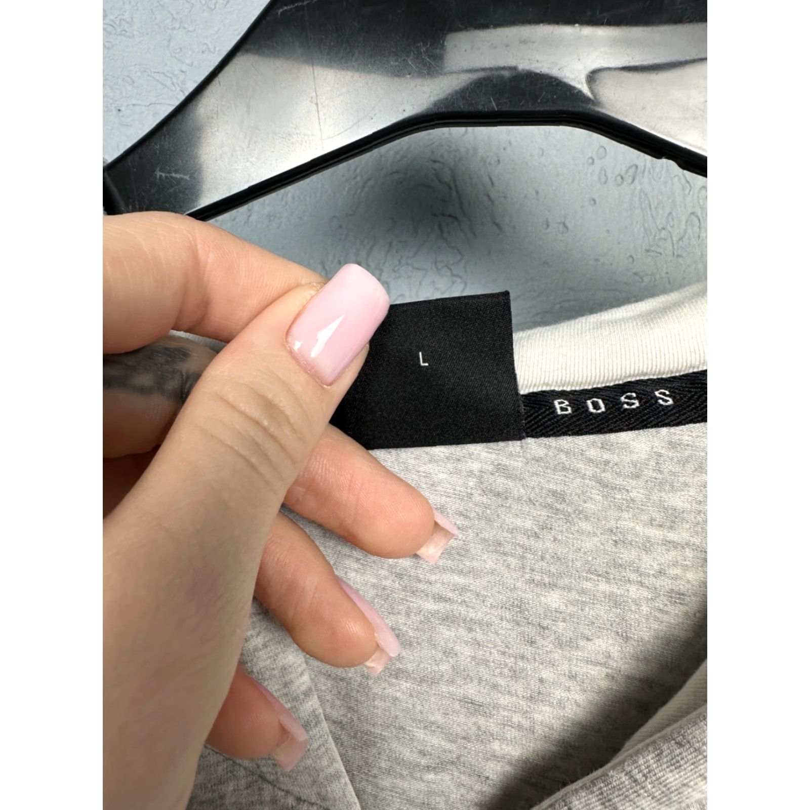 Hugo Boss HUGO BOSS Mens Zip Hoodie Size L Gray Cotton Logo Full Zip Hooded Hoodie Mens Size US L / EU 52-54 / 3 - 4 Thumbnail