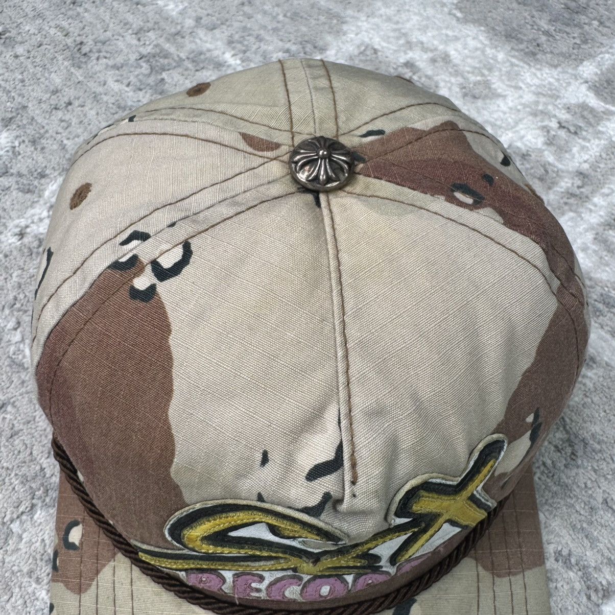 Chrome Hearts Matty boy sex records camo leather patch gunslinger hat Size ONE SIZE - 5 Thumbnail