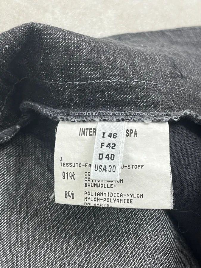 Marithe + Francois Girbaud 2000s Marithé + François Girbaud Dark Grey Avant-Garde Flared Denim Jeans Size US 30 / EU 46 - 14 Thumbnail