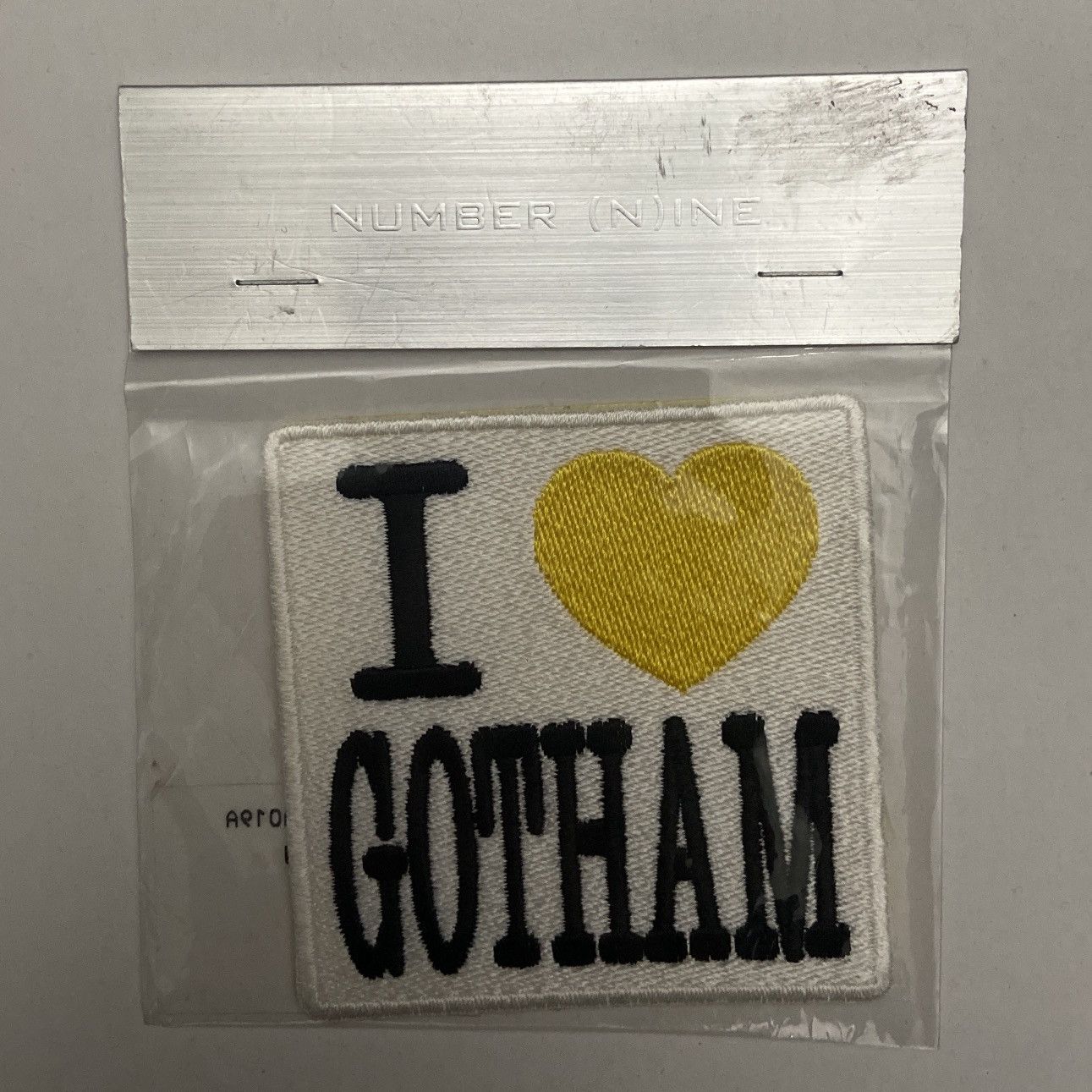 Number (N)ine Number (N)ine “I Love Gotham” Yellow Patch Size ONE SIZE - 1 Thumbnail