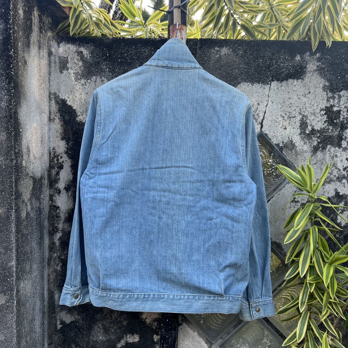 Lee “VINTAGE” 90s LEE LIGHT WASH DENIM ZIP-UP FIELD JACKET Size US L / EU 52-54 / 3 - 17 Thumbnail
