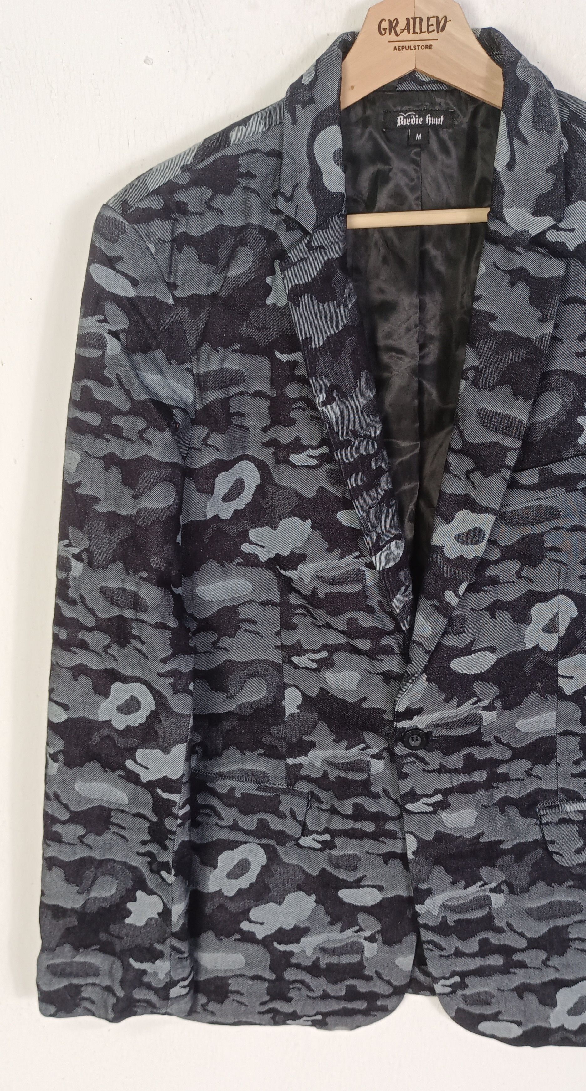 If Six Was Nine Birdie Hunt Comouflaged Coat Jacket Ifsixwasnine lgb style Size US M / EU 48-50 / 2 - 4 Thumbnail