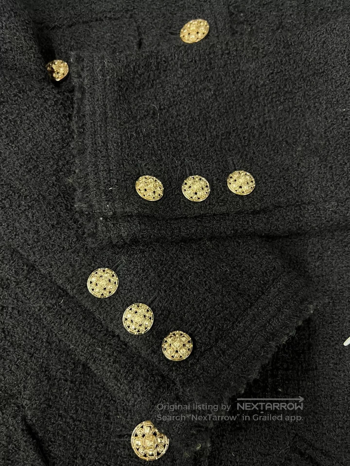 Chanel Chanel Rue Cambon Black Gold Jacket. Size US L / EU 52-54 / 3 - 3 Thumbnail