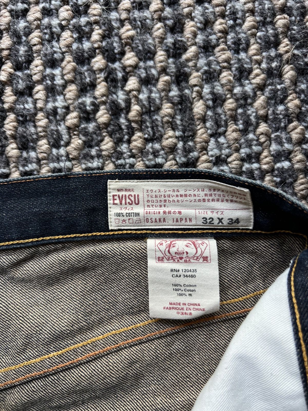 Evisu Evisu Patchwork Rare Selvedge Baggy Jeans Y2K Size US 32 / EU 48 - 8 Thumbnail