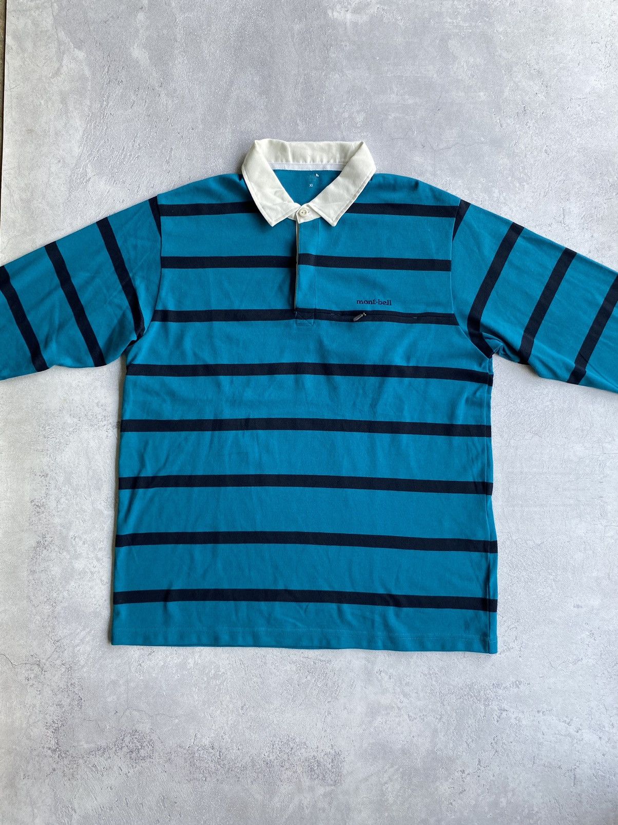 Montbell Mont-Bell Rugby Shirt Size US L / EU 52-54 / 3 - 3 Thumbnail