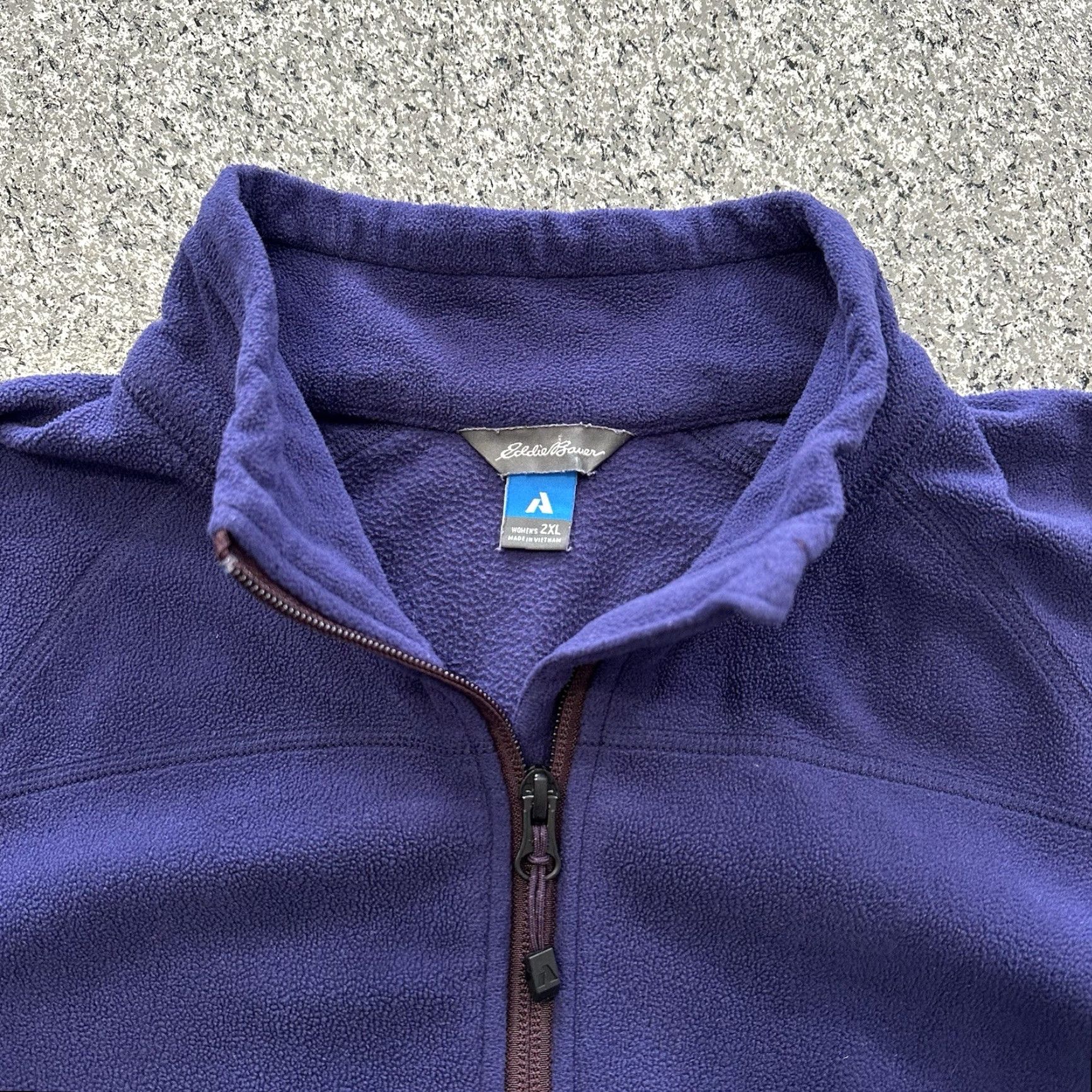 Eddie Bauer Eddie Bauer First Ascent Fleece Pullover Womens XL Half Zip Long Sleeve Sweatshirt Size XL / US 12-14 / IT 48-50 - 3 Thumbnail