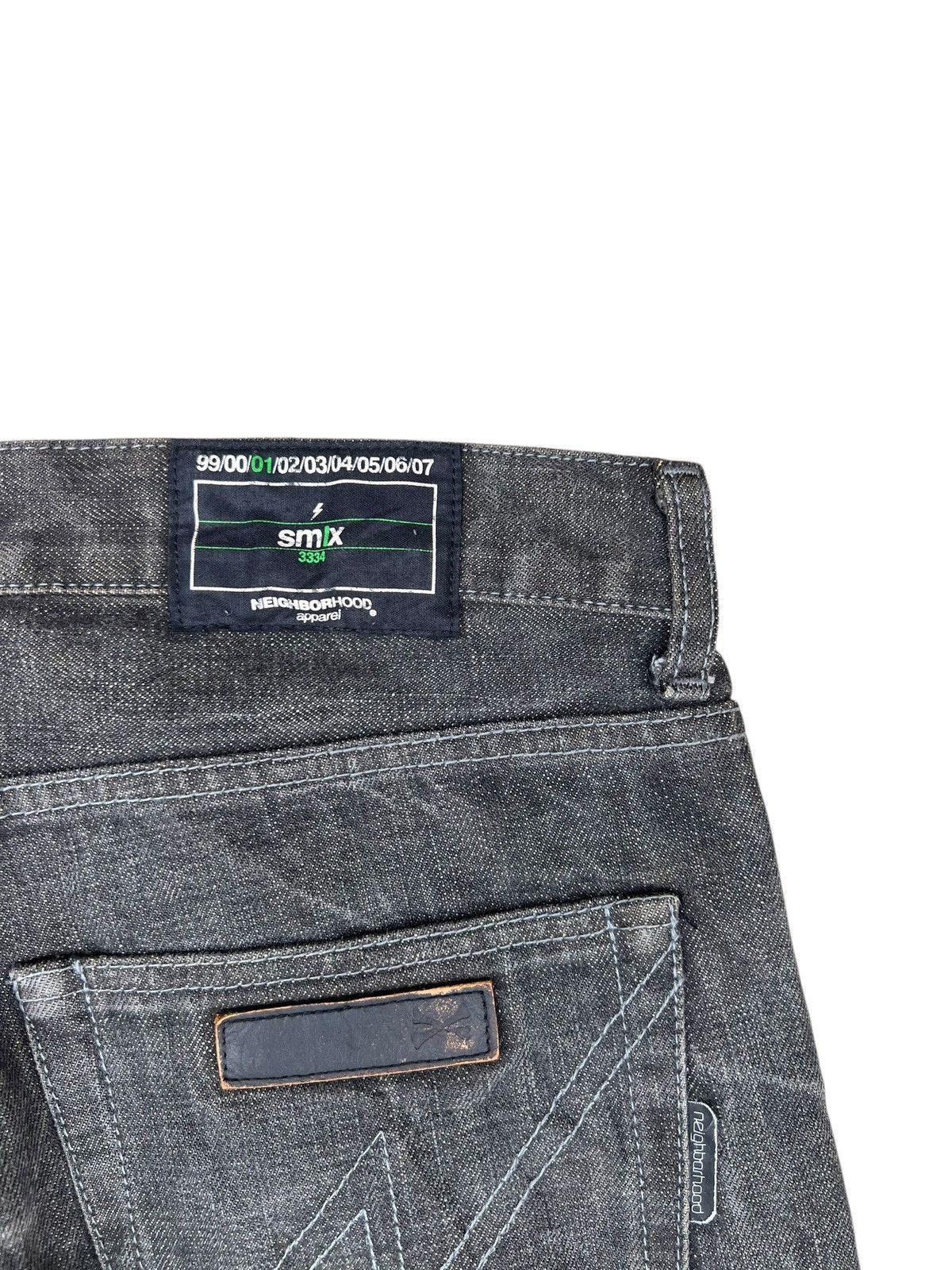 Neighborhood Vintage 2001 Neighborhood Rusty Denim Selvedge Jeans Size US 34 / EU 50 - 17 Thumbnail