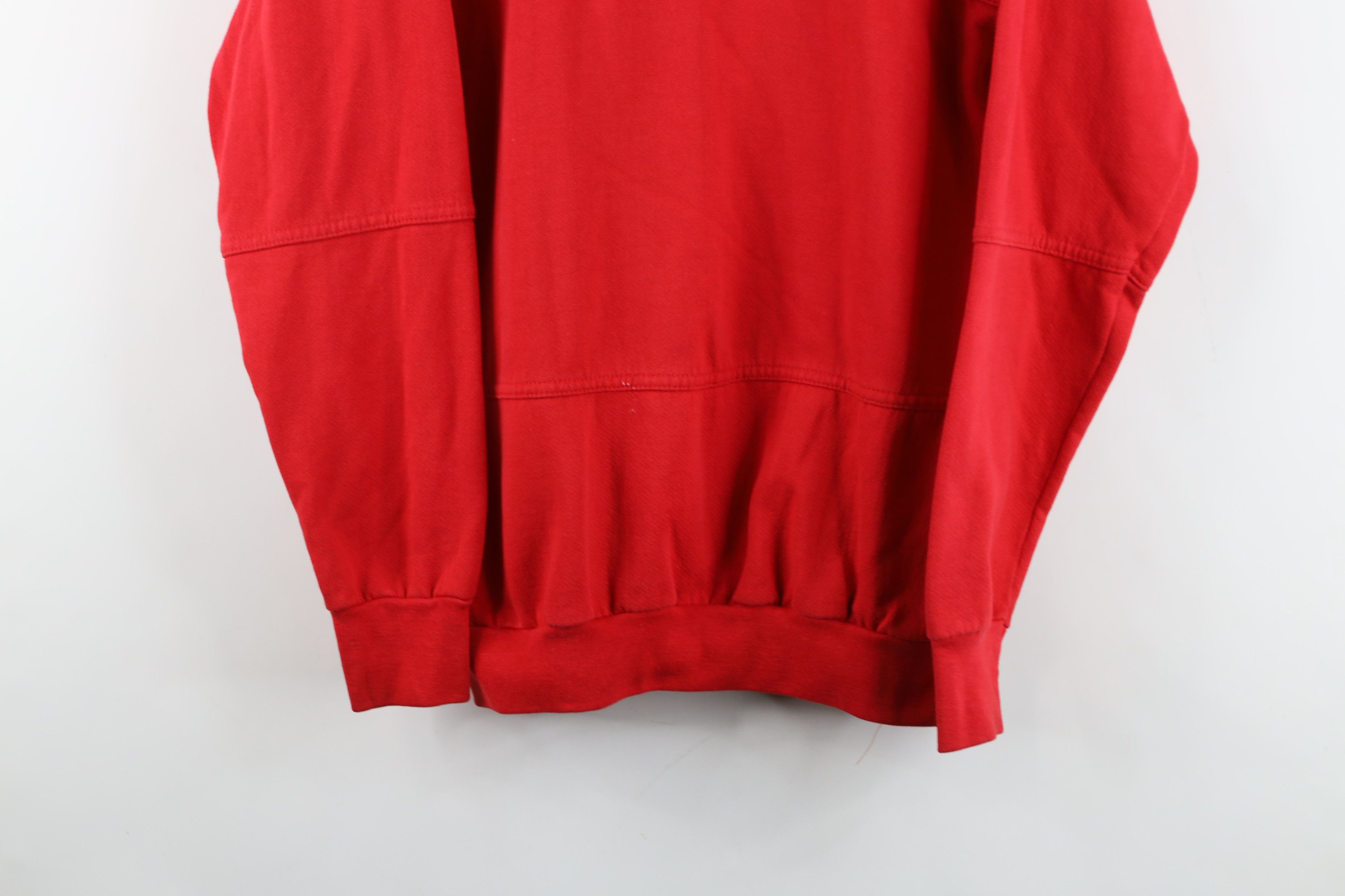 Vintage Vintage 70s Kitchi ti ki pi Crewneck Sweatshirt Red USA Size L / US 10 / IT 46 - 3 Thumbnail