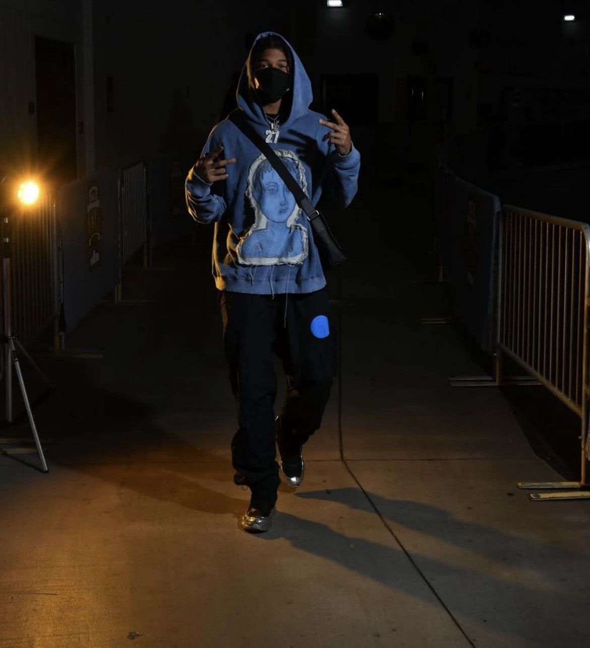 Other Blue boii hoodie styled by Maresean diggs brown vintage RARE Size US M / EU 48-50 / 2 - 7 Thumbnail