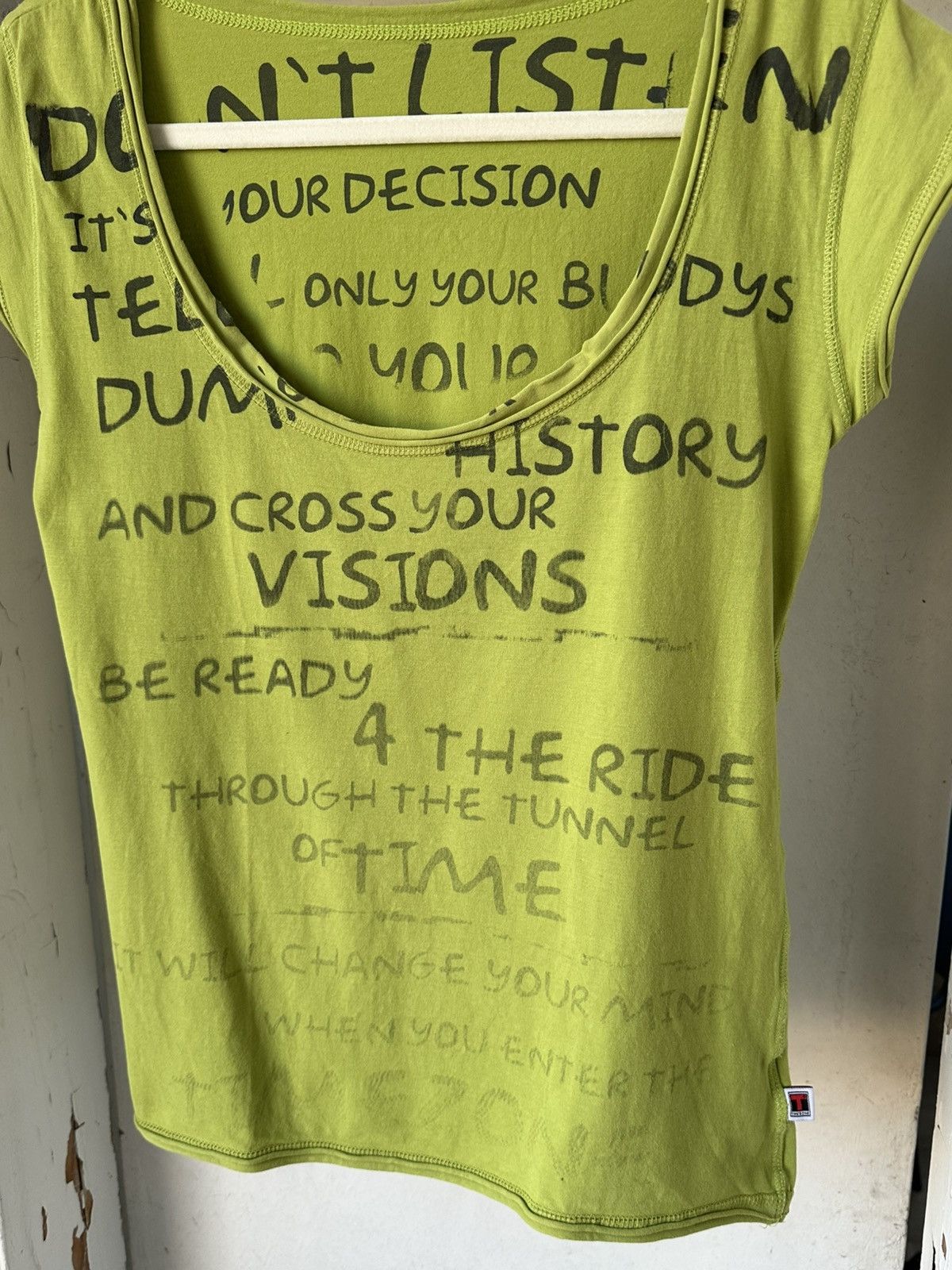 Vintage Y2K Vintage Printed Short Sleeve T-shirt Size L / US 10 / IT 46 - 3 Thumbnail